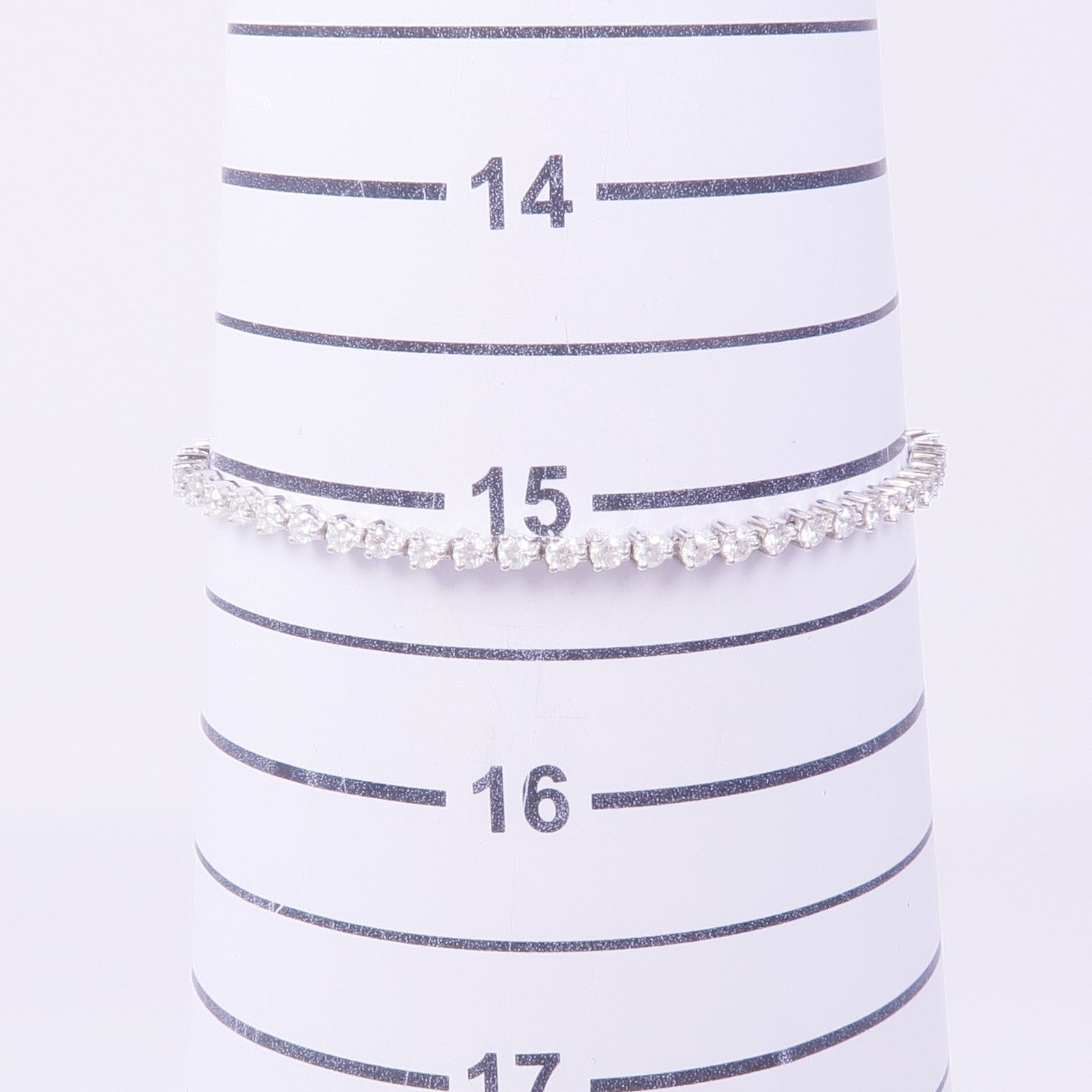 JEWELRY 18K白金Diamond Bracelet鑽石手鏈