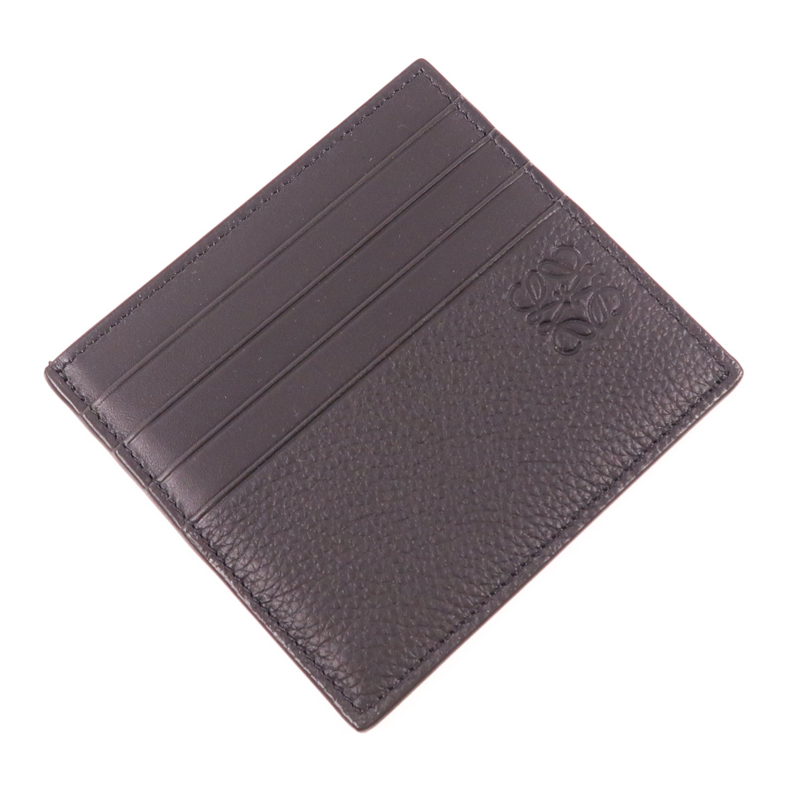 LOEWE 牛皮皮革Open Card Holder卡片套