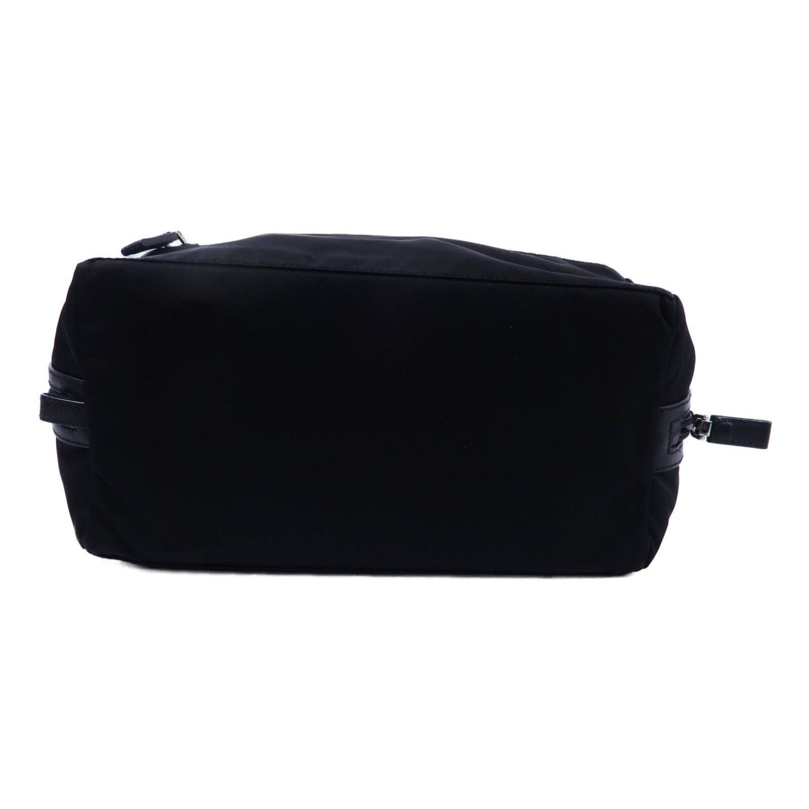 PRADA 尼龍/Saffiano皮革 Re Nylon Triangle Logo Travel Pouch手提包