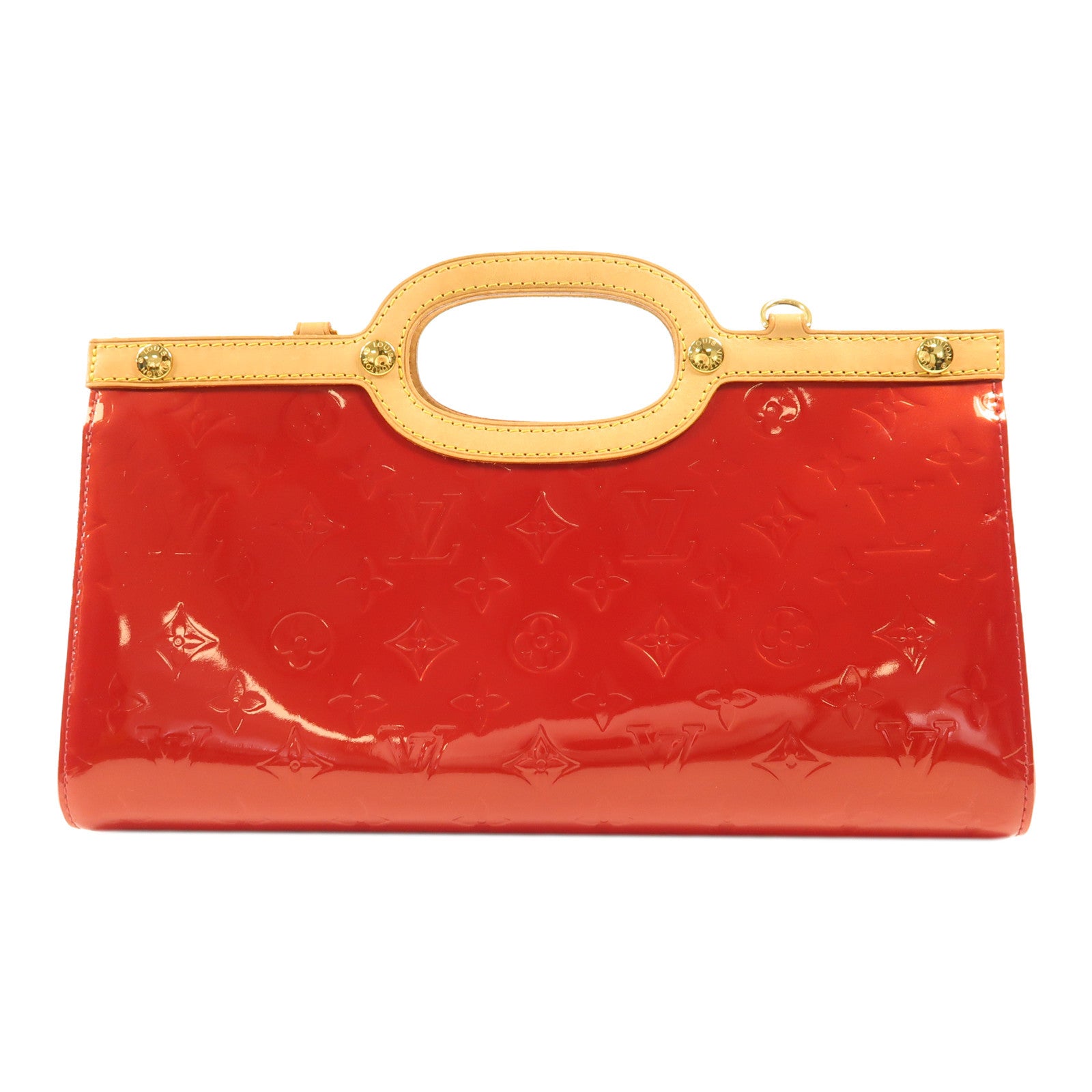 LOUIS VUITTON Vernis Roxbury Drive金扣手挽袋