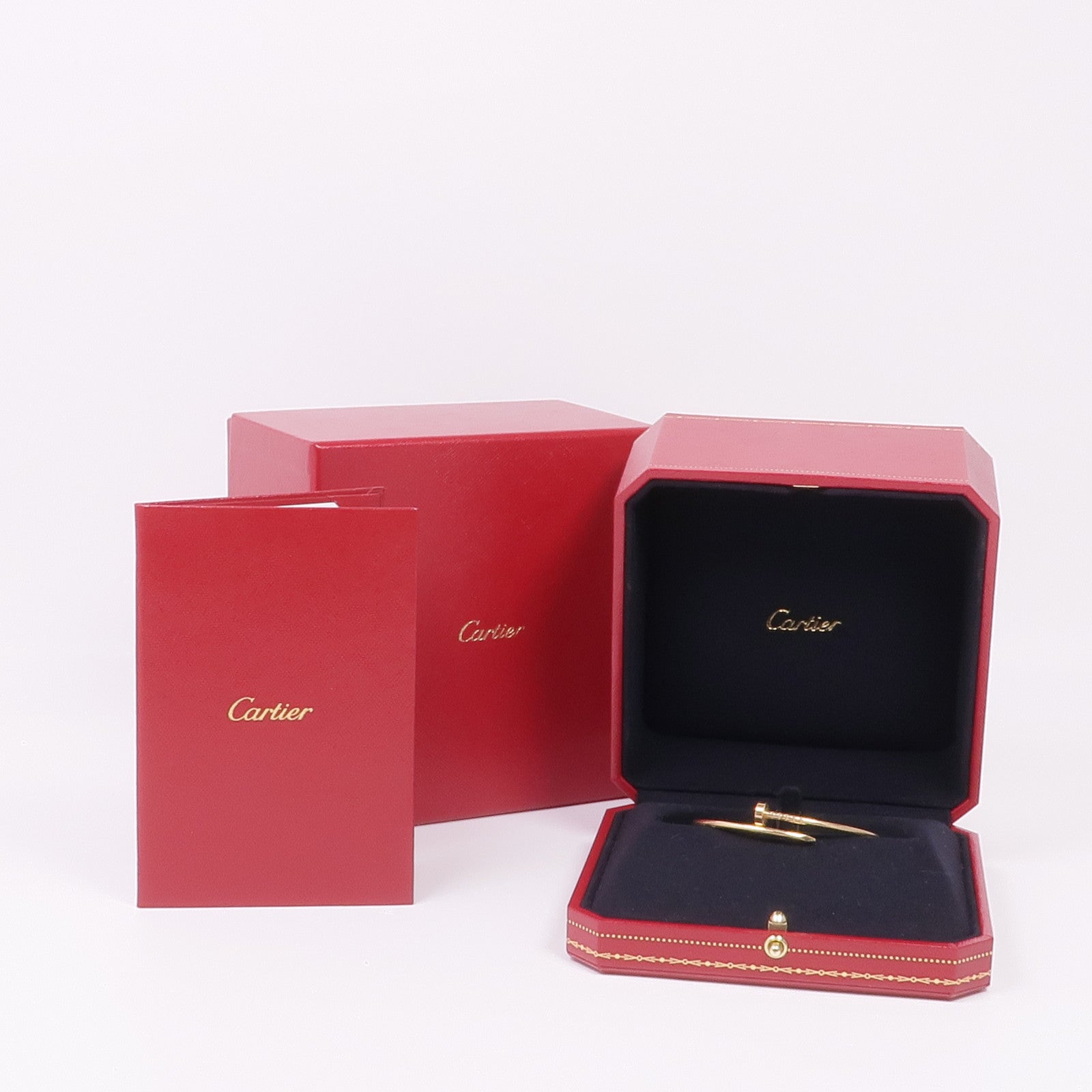 CARTIER 18K黃金Juste Un Clou手鐲Cartier#15