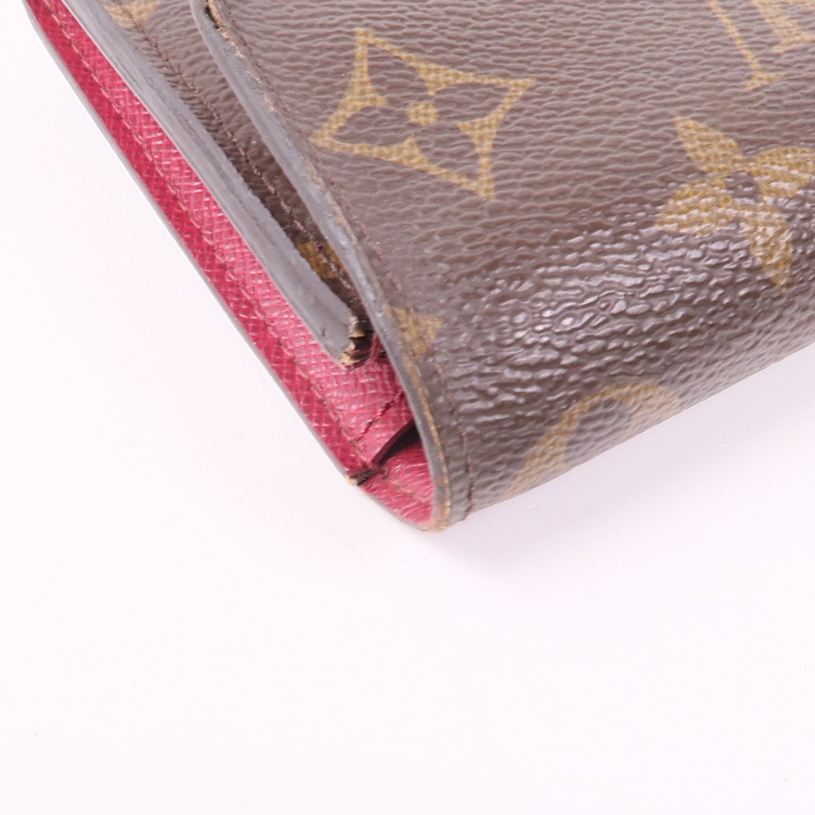 LOUIS VUITTON Monogram Emilie Long Wallet金扣長錢包