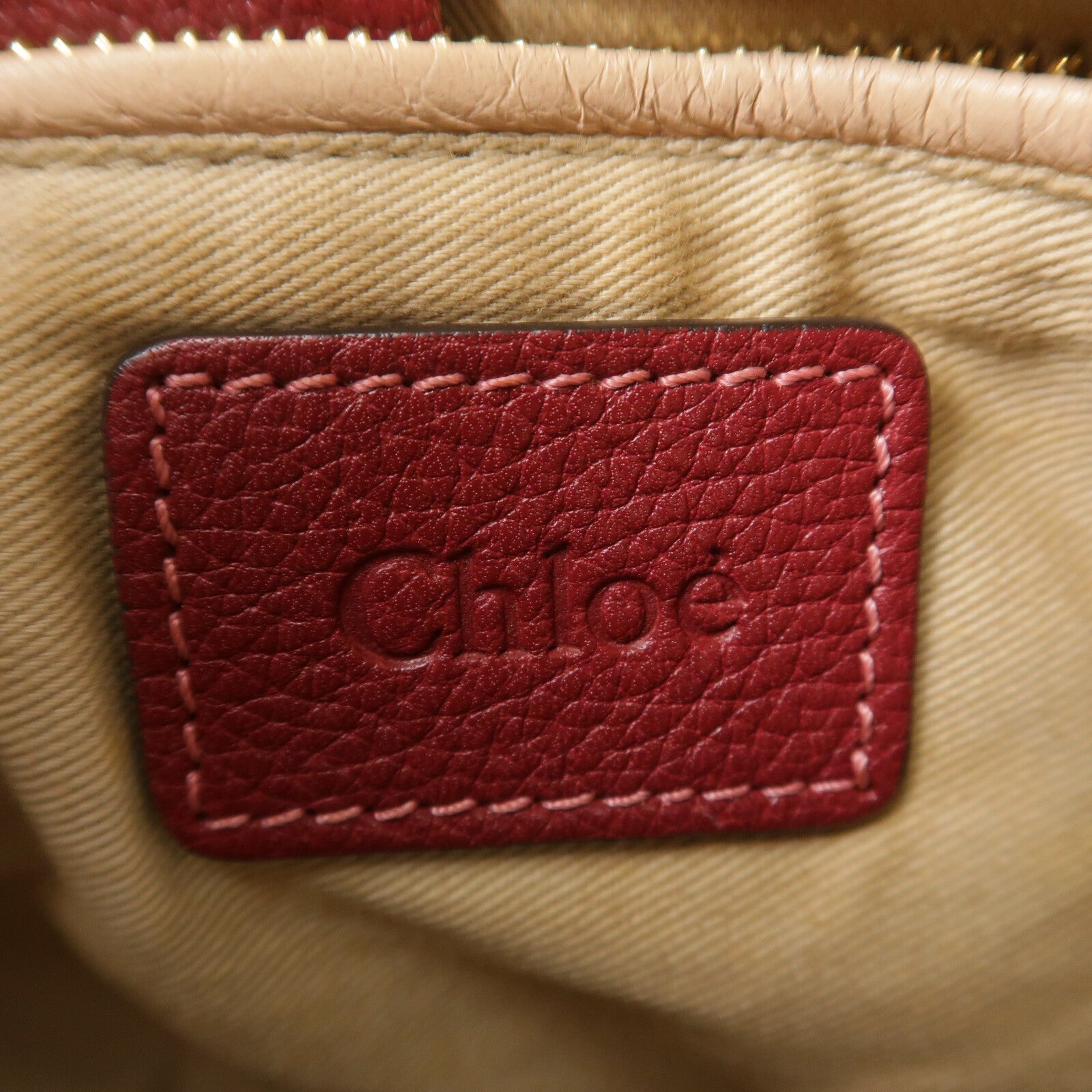 Chloe 牛皮皮革Paraty手挽肩背兩用袋