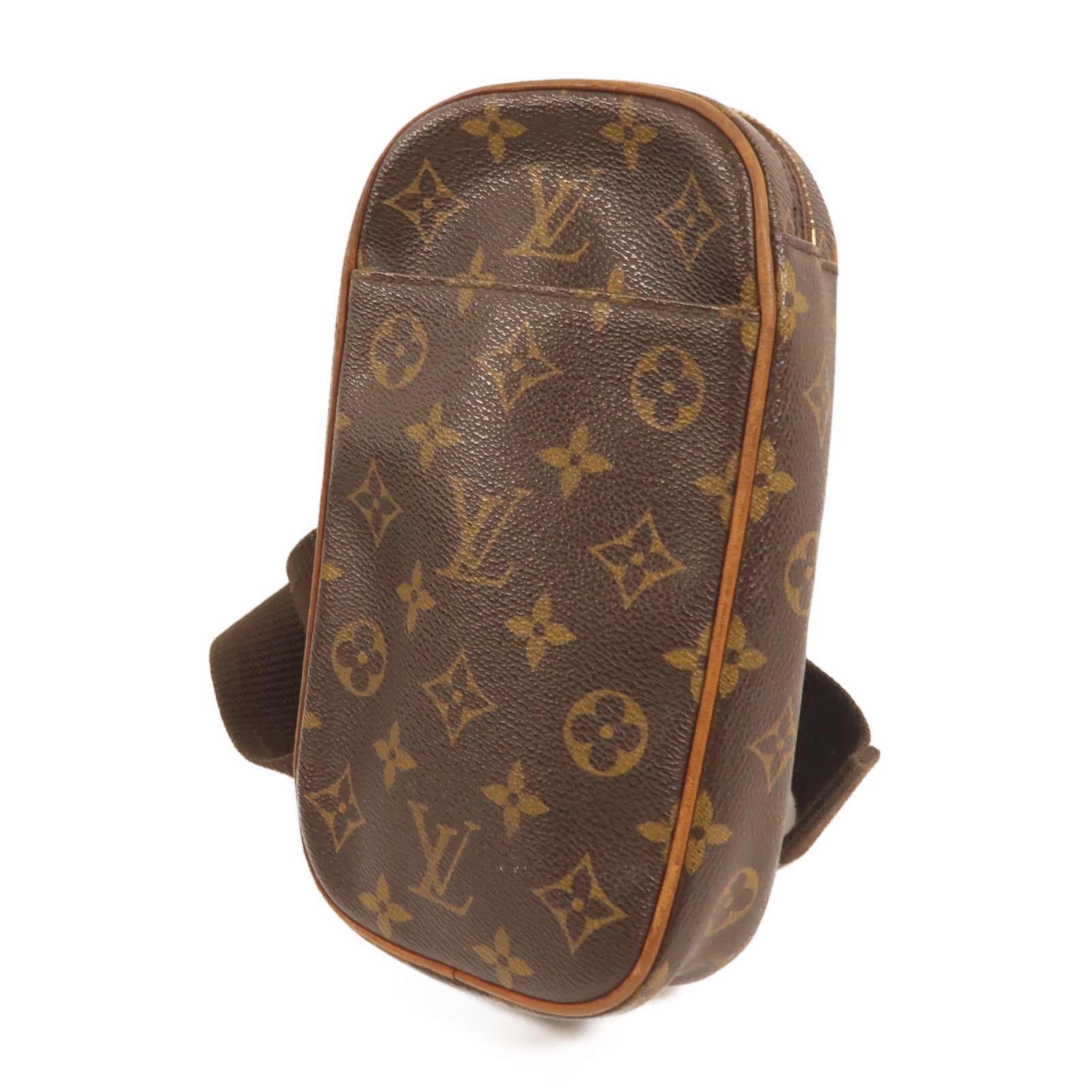 LOUIS VUITTON Monogram Pochette Gange金扣肩背袋