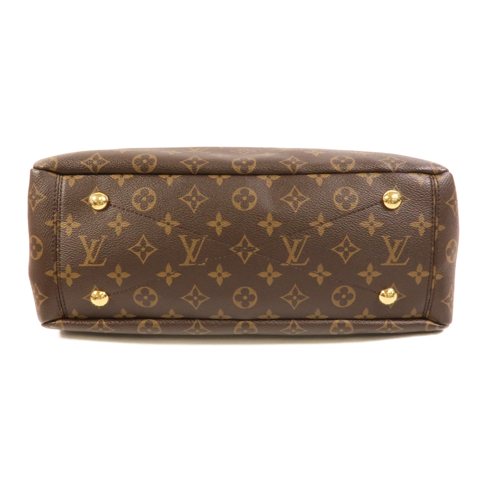 LOUIS VUITTON Monogram Pallas金扣手挽肩背兩用袋