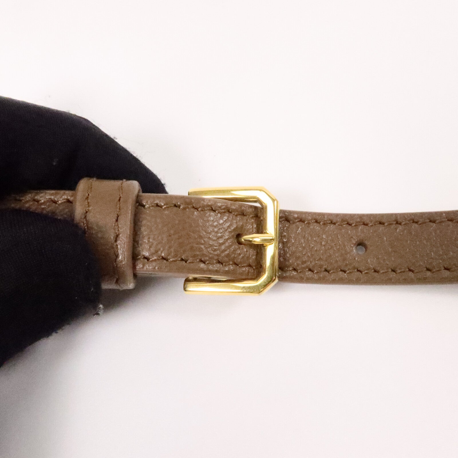 BURBERRY 帆布/牛皮皮革Hampshire肩背袋
