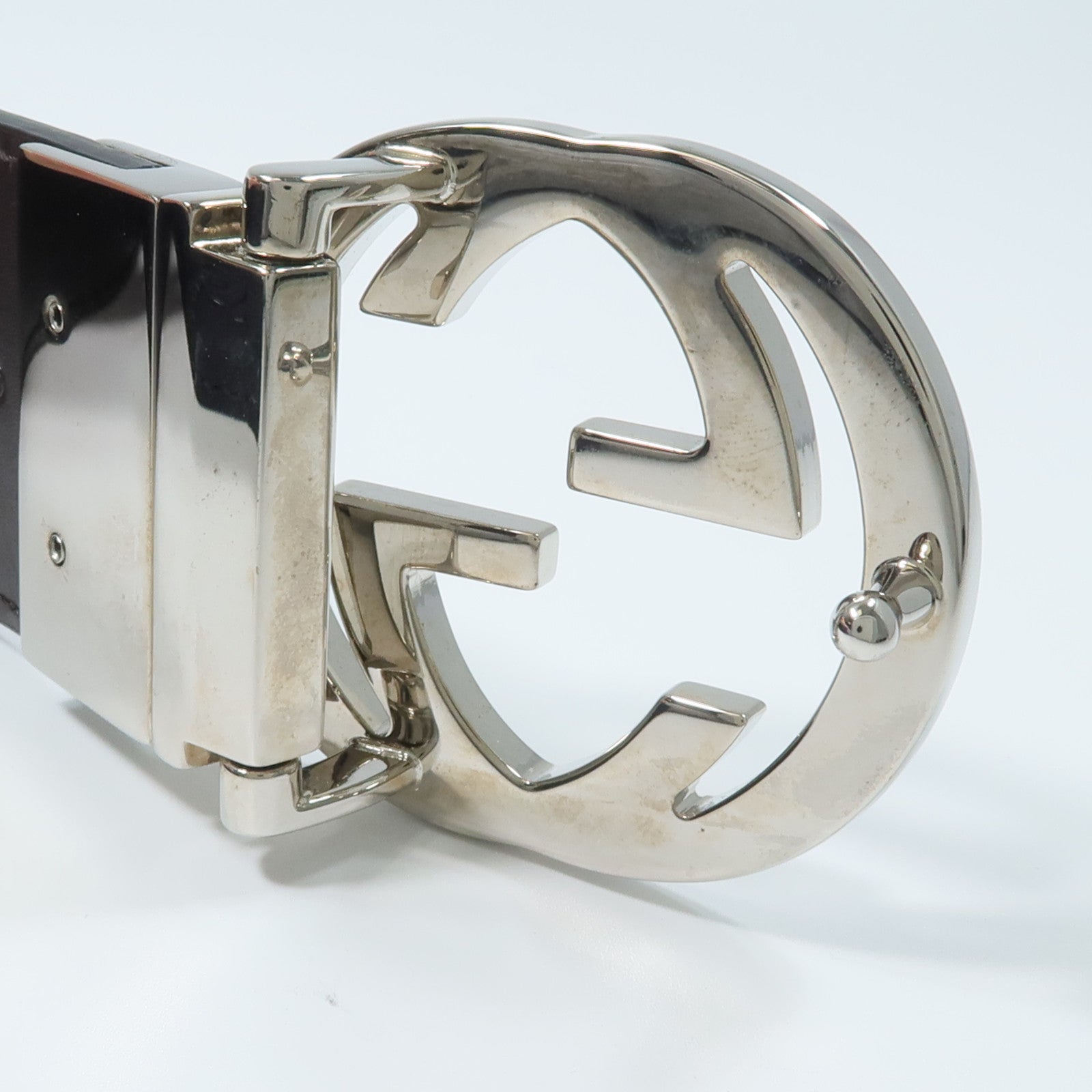 GUCCI 牛皮皮革Belt皮帶