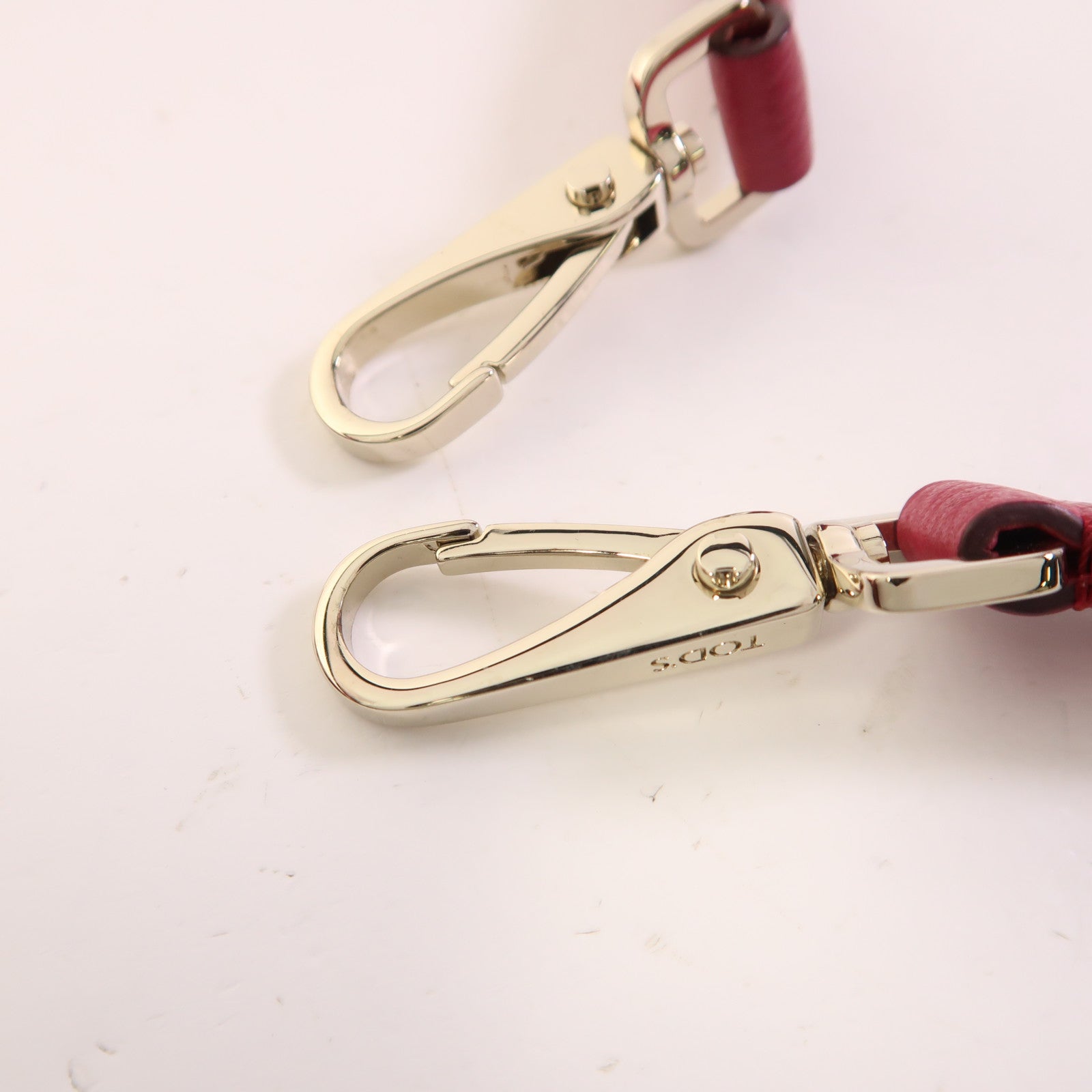 TOD'S 牛皮皮革2 Way Shoulder金扣手挽肩背兩用袋