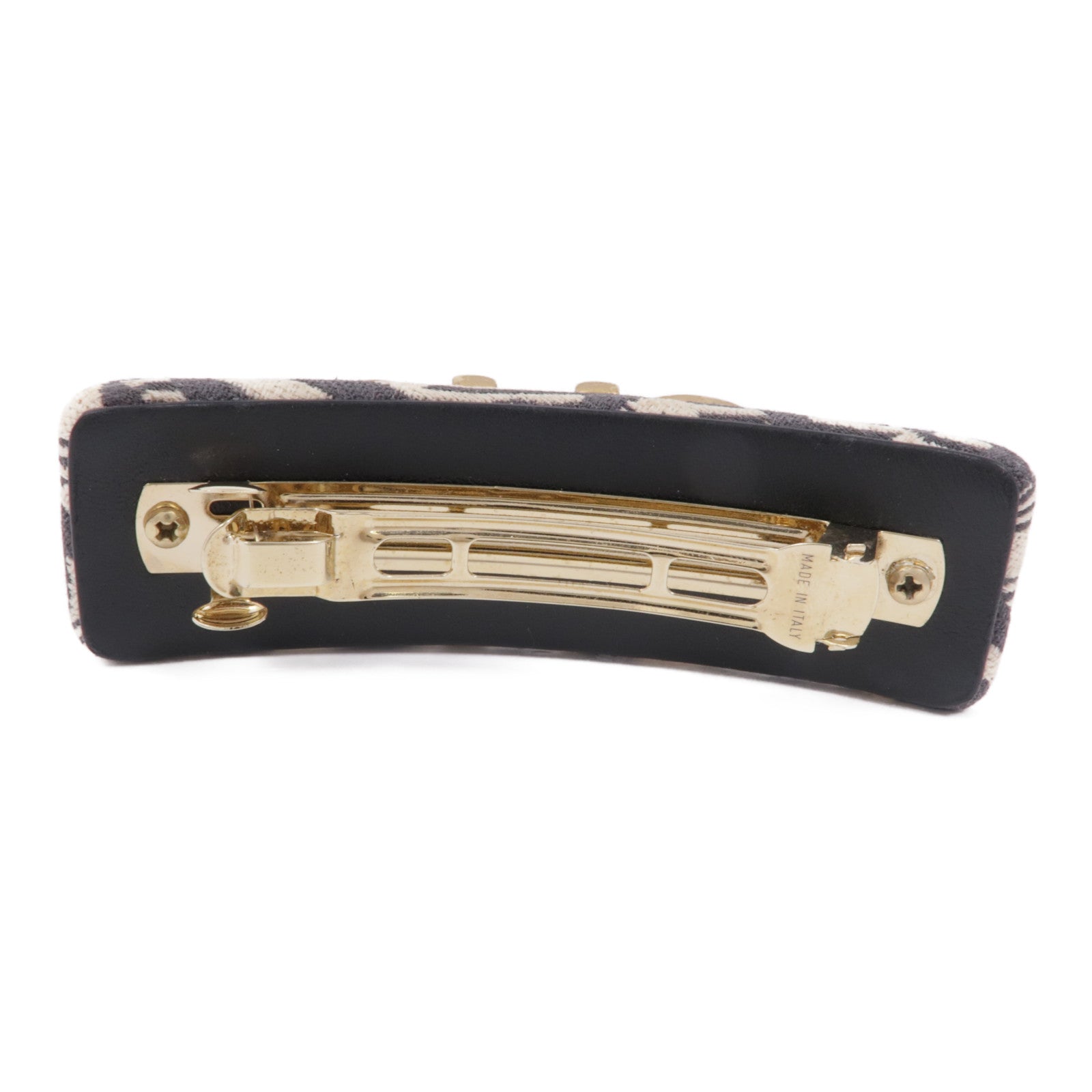 Salvatore Ferragamo 金屬/帆布Hairpin髲夾