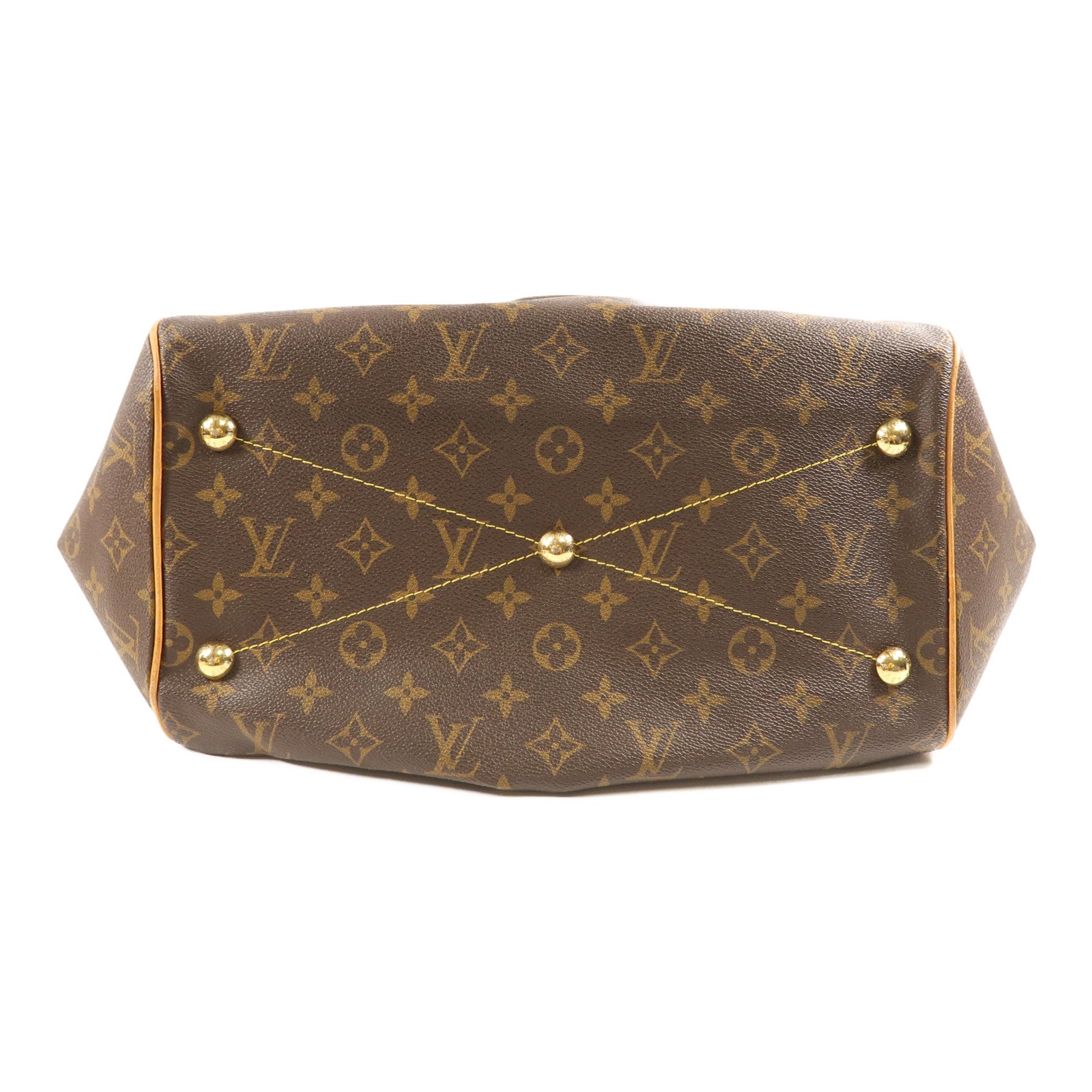 LOUIS VUITTON Monogram Tivoli GM金扣肩背袋