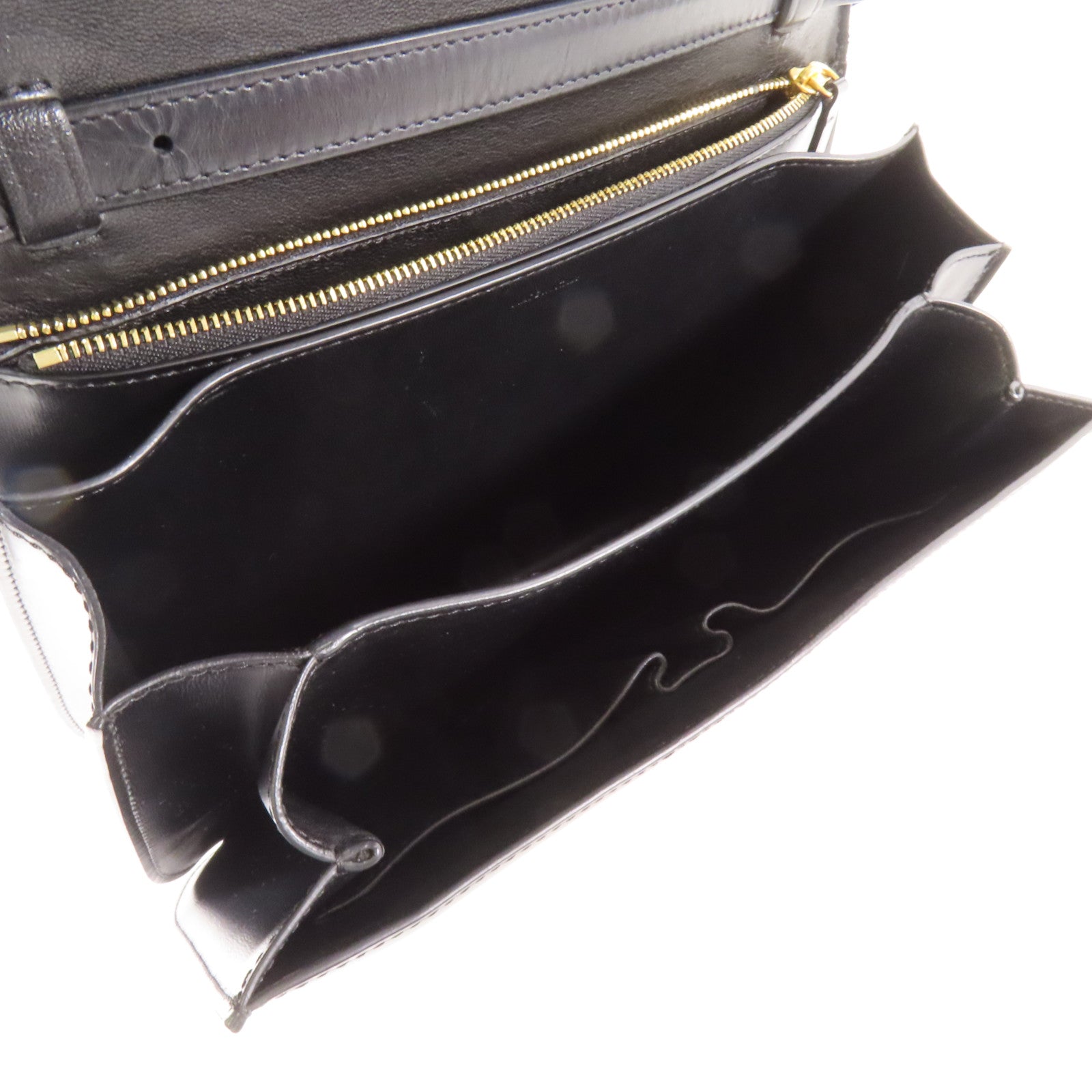 CELINE 牛皮皮革Classic Box金扣肩背袋