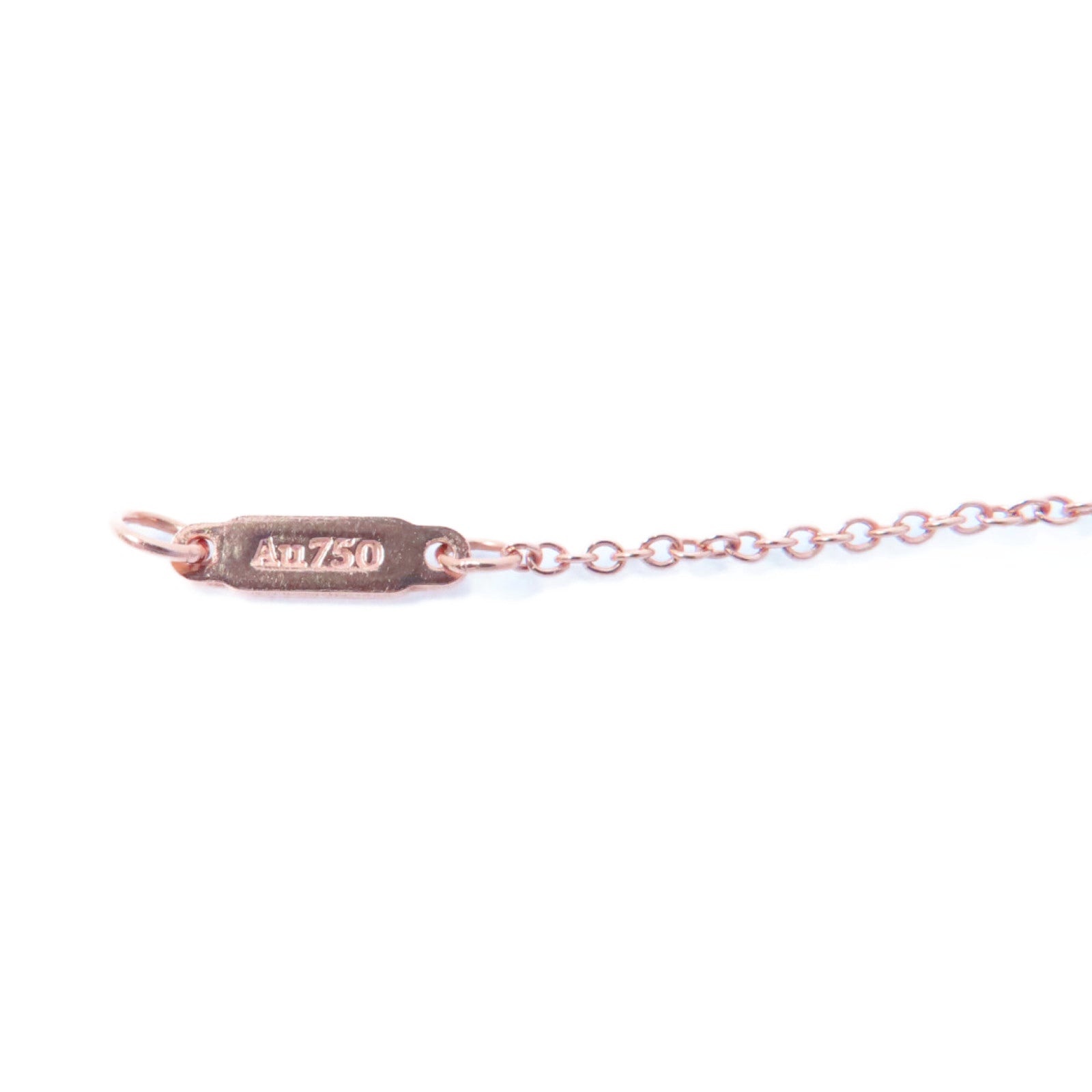 TIFFANY＆CO 【激減優惠】18K玫瑰金Heart Key Necklace項鍊
