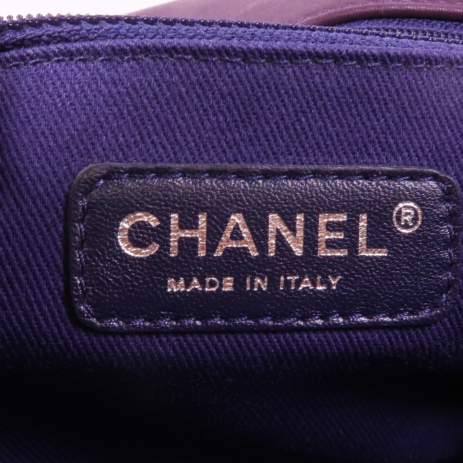 CHANEL 牛皮皮革Chain Shoulder銀扣鏈帶肩背袋