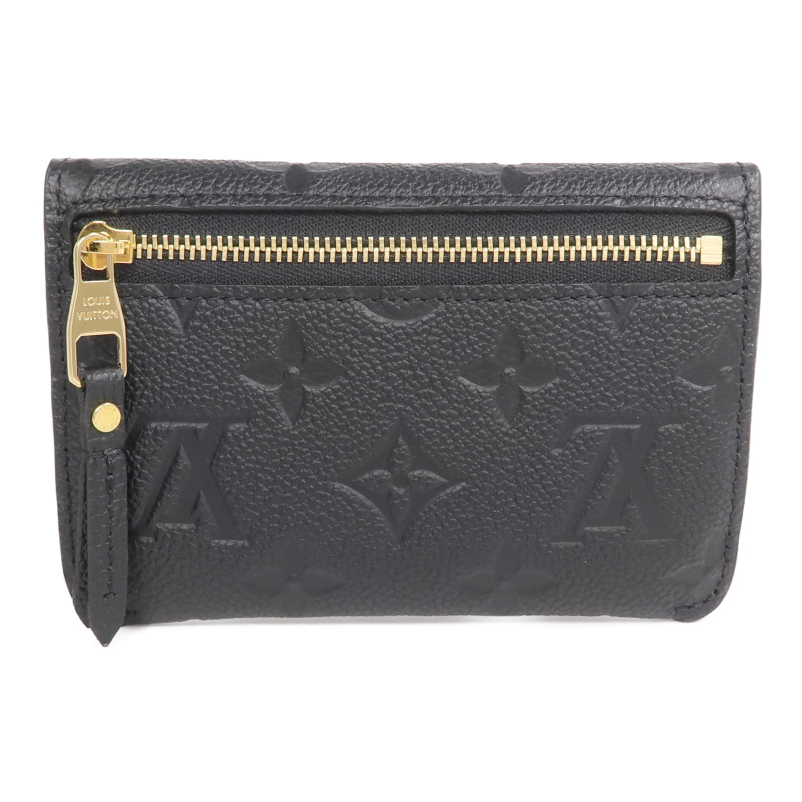 LOUIS VUITTON Monogram Empreinte Coin/Card/Key Case金扣零錢包/卡片套/鎖匙包