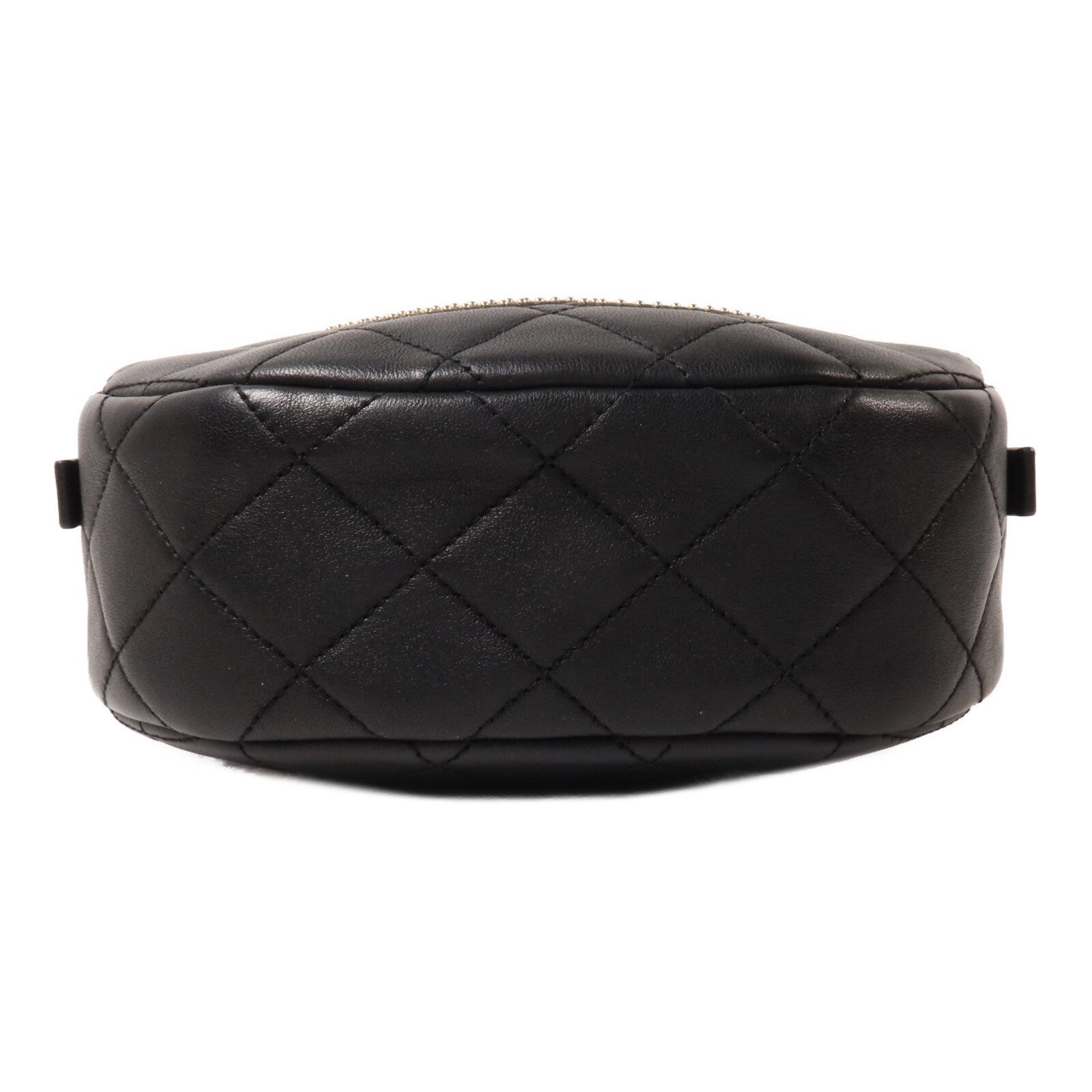 CHANEL 牛皮皮革Chain Handle Studded CC鏈帶手挽肩背兩用袋