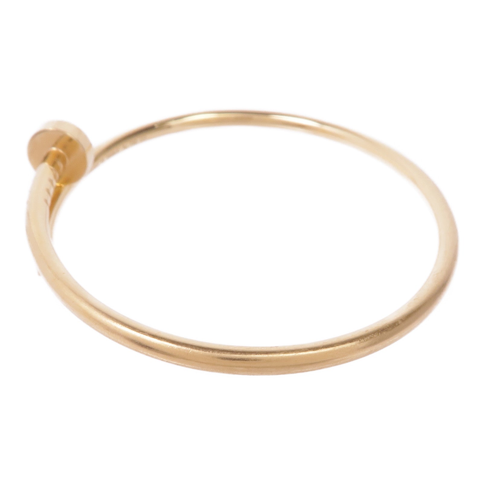 CARTIER 18K黃金Juste Un Clou手鐲Cartier#15