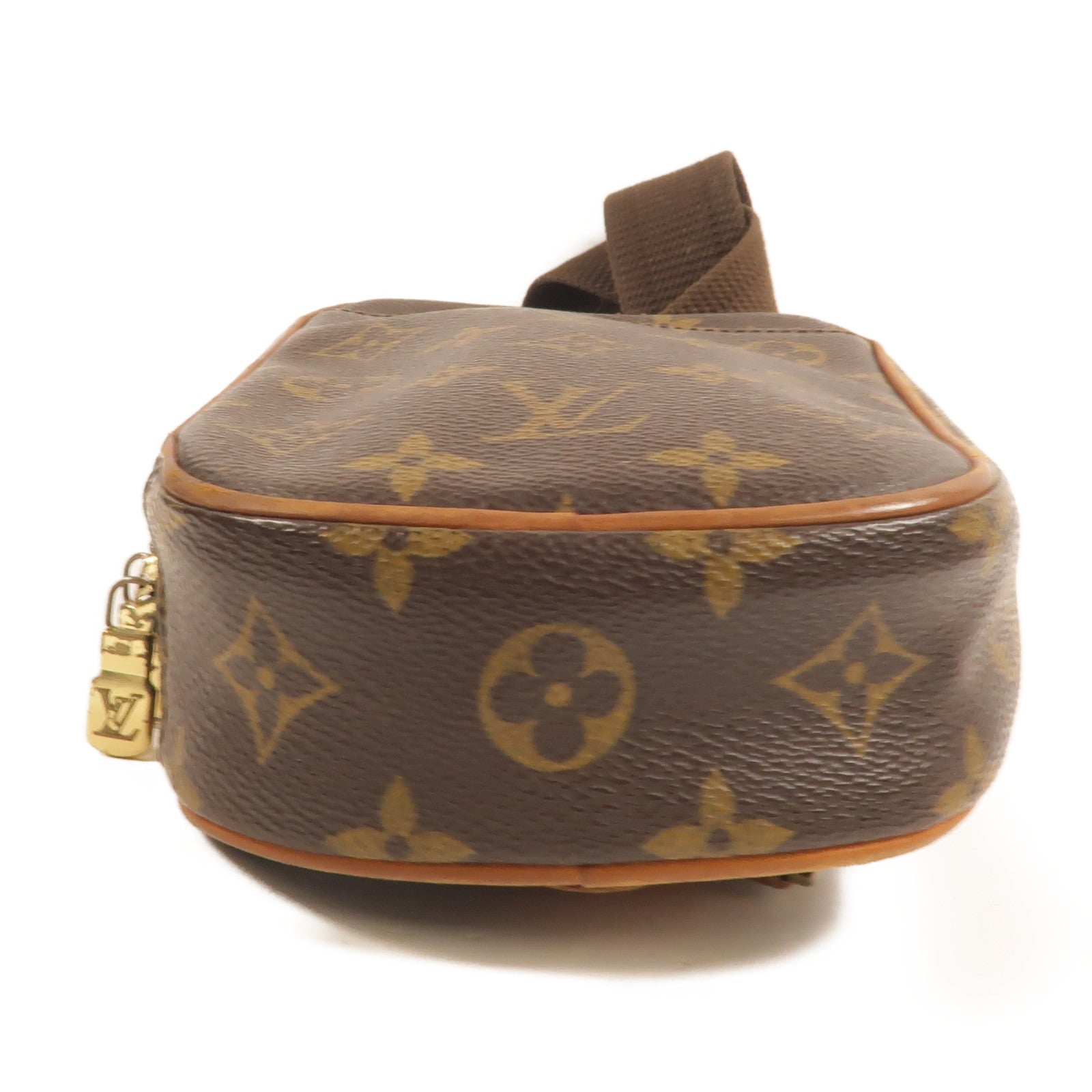 LOUIS VUITTON Monogram Pochette Gange金扣肩背袋