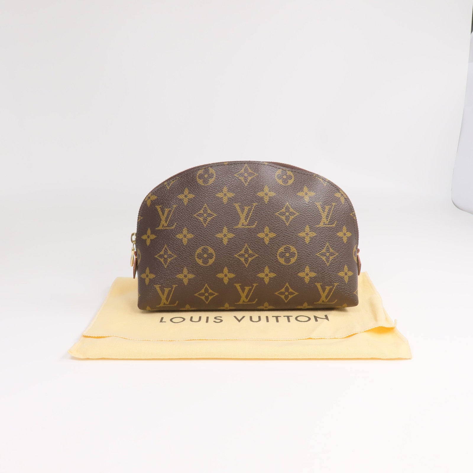 LOUIS VUITTON Monogram Cosmetic Pouch GM金扣手拿包