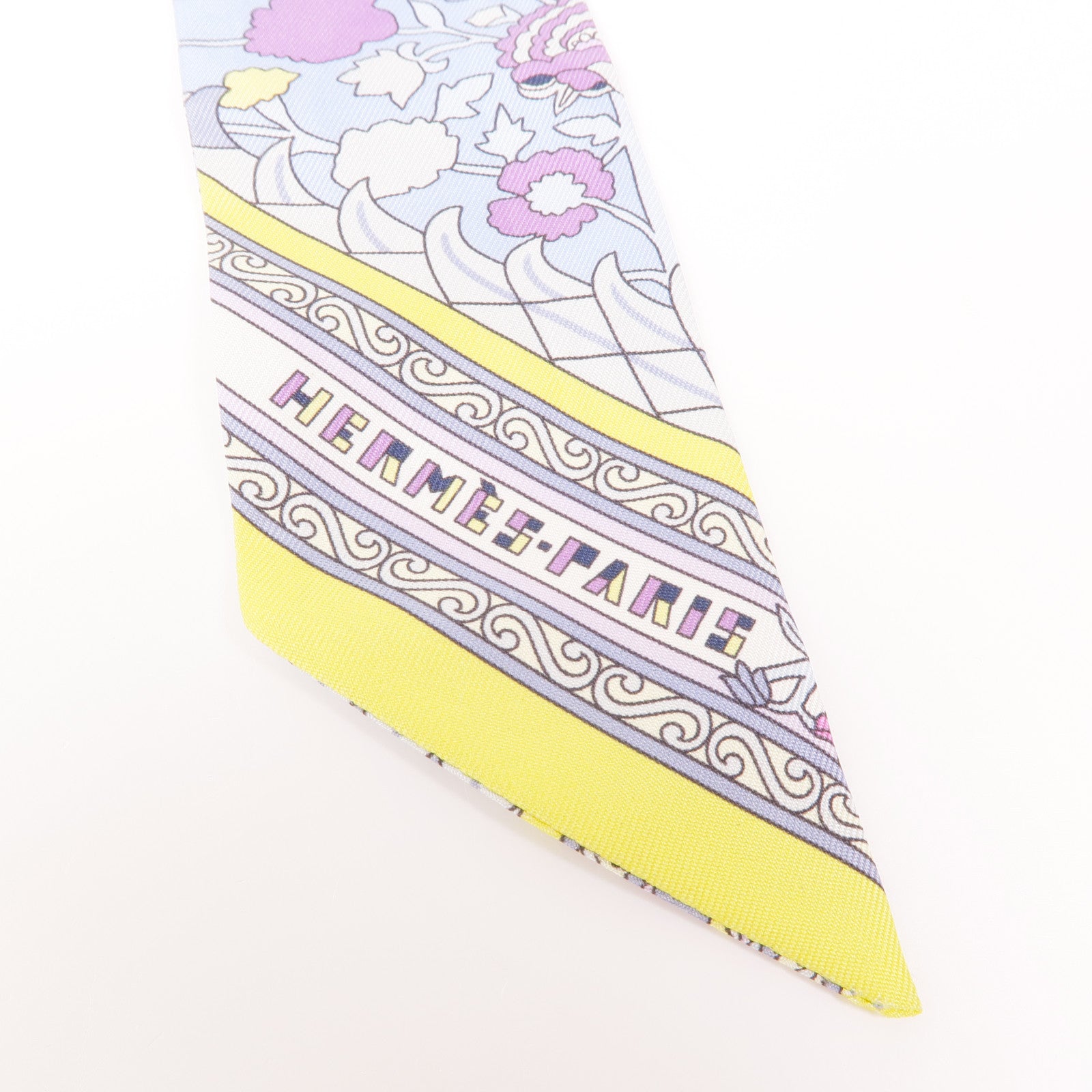 HERMES 絲質Twilly絲巾