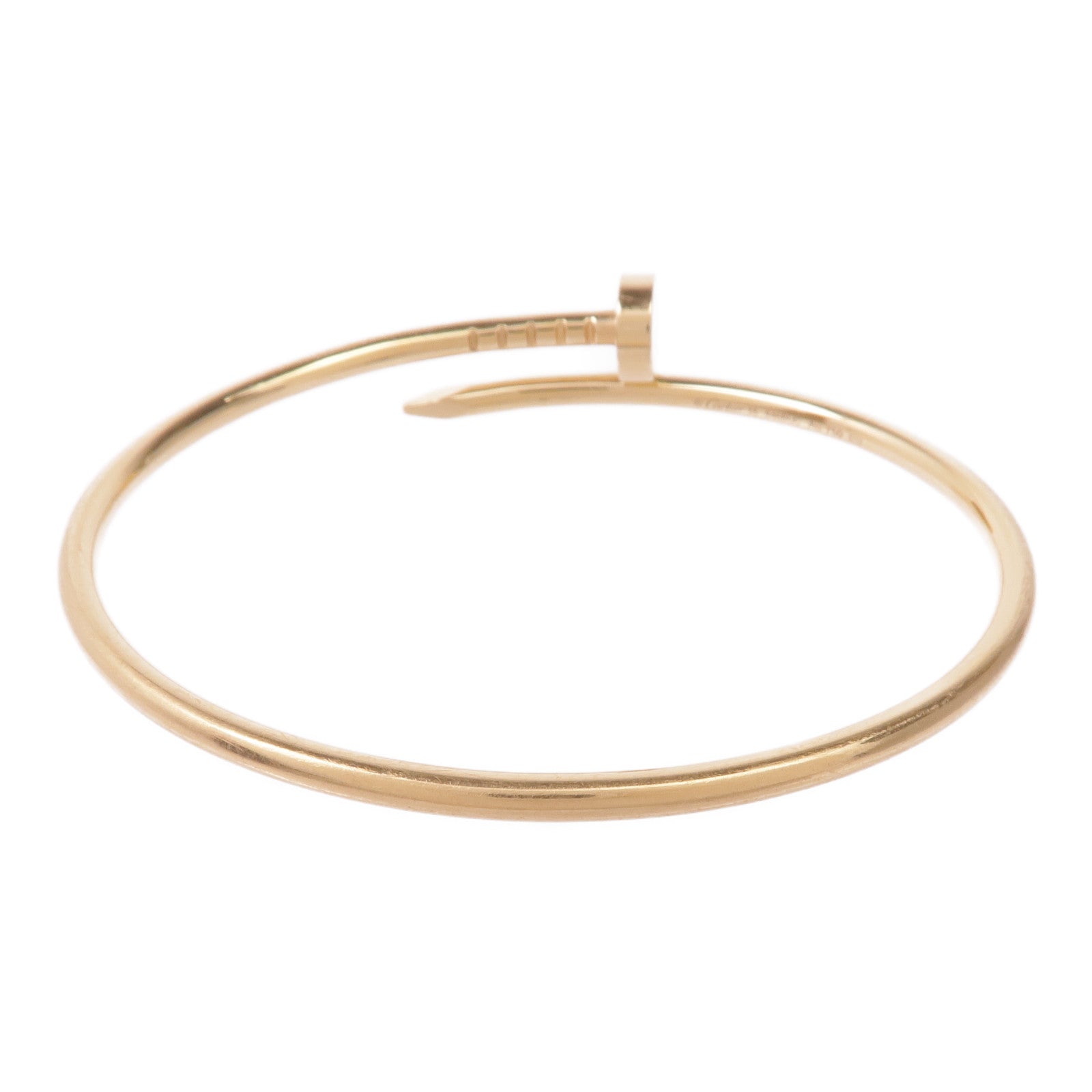 CARTIER 18K黃金Juste Un Clou手鐲Cartier#15