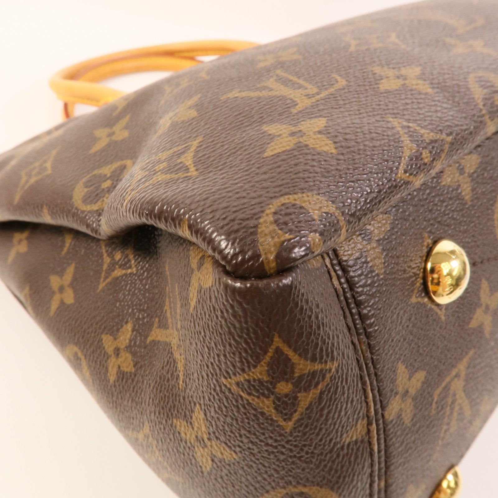 LOUIS VUITTON Monogram Pallas金扣手挽肩背兩用袋