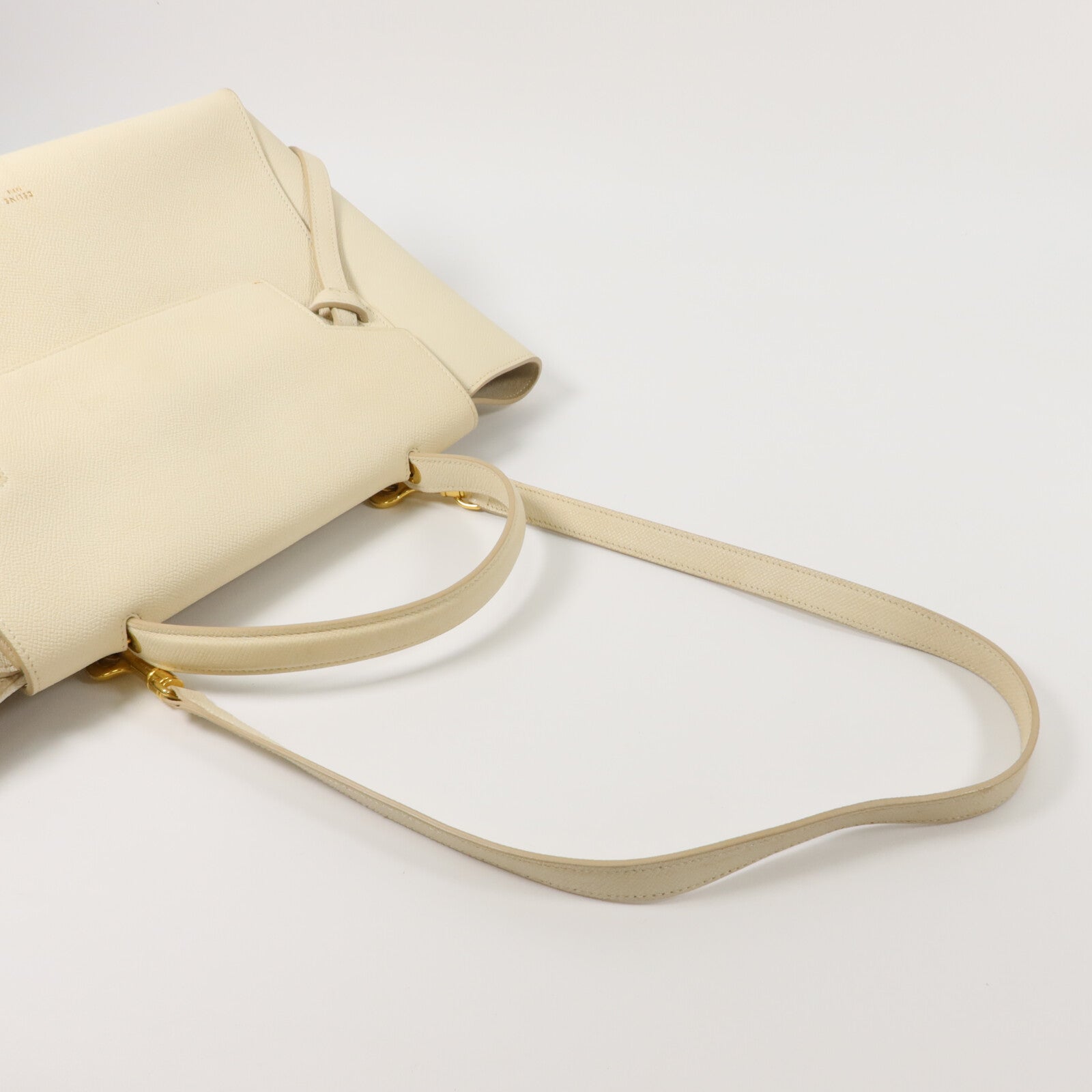 CELINE 牛皮皮革Micro Belt Bag手挽肩背兩用袋