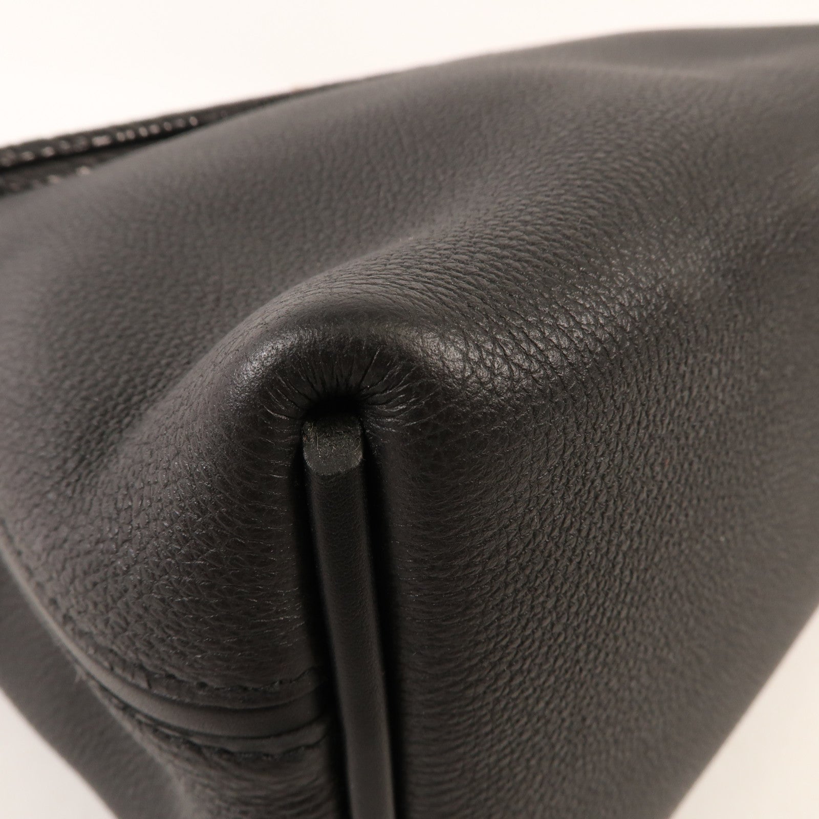 HERMES Togo/Alligator皮革24/24 Touch銀扣手挽肩背兩用袋