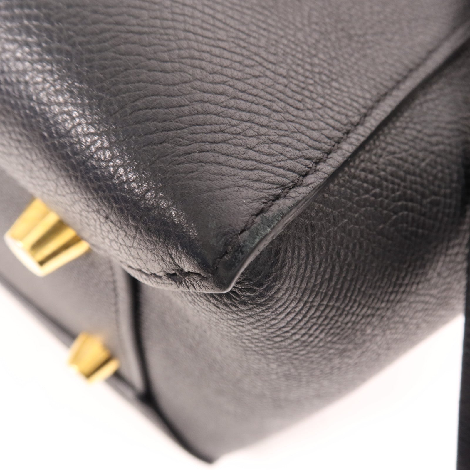 CELINE 牛皮皮革Belt Bag金扣手挽肩背兩用袋