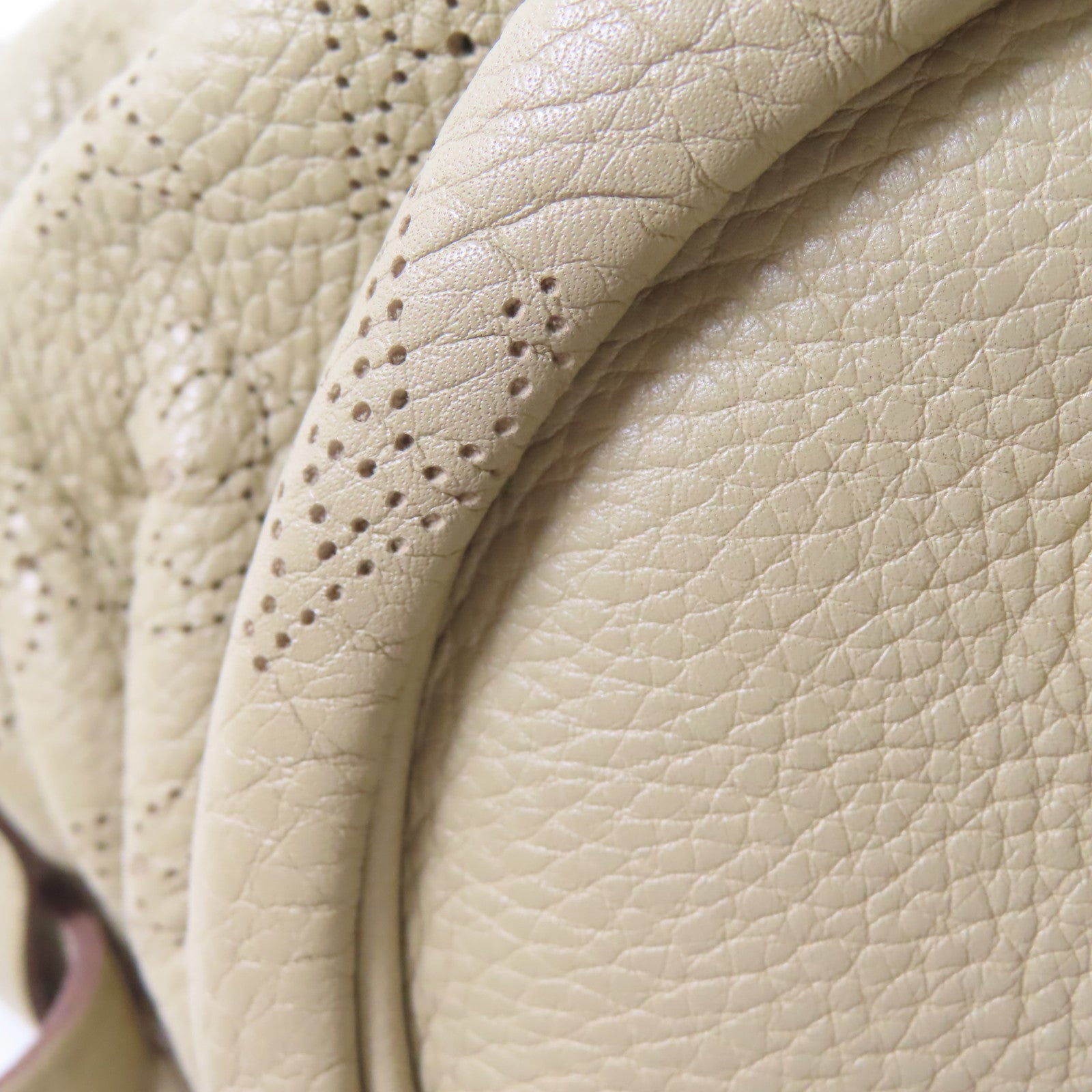 LOUIS VUITTON Mahina Mahina Neo L金扣肩背袋淺啡色