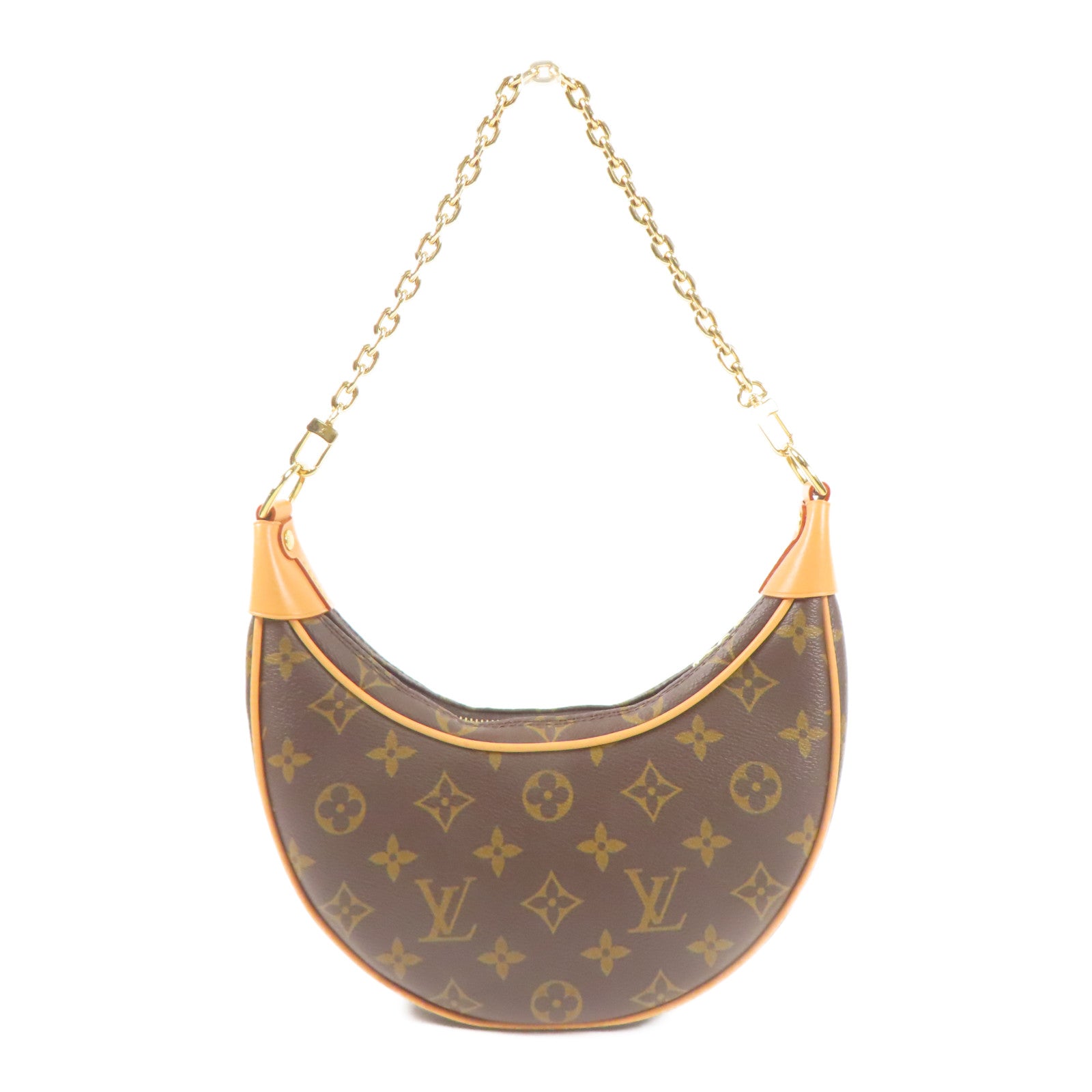 LOUIS VUITTON Monogram Loop金扣肩背袋