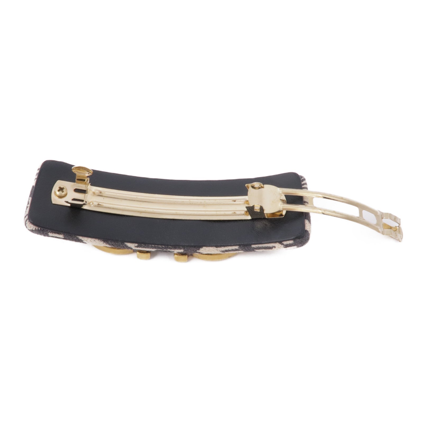 Salvatore Ferragamo 金屬/帆布Hairpin髲夾