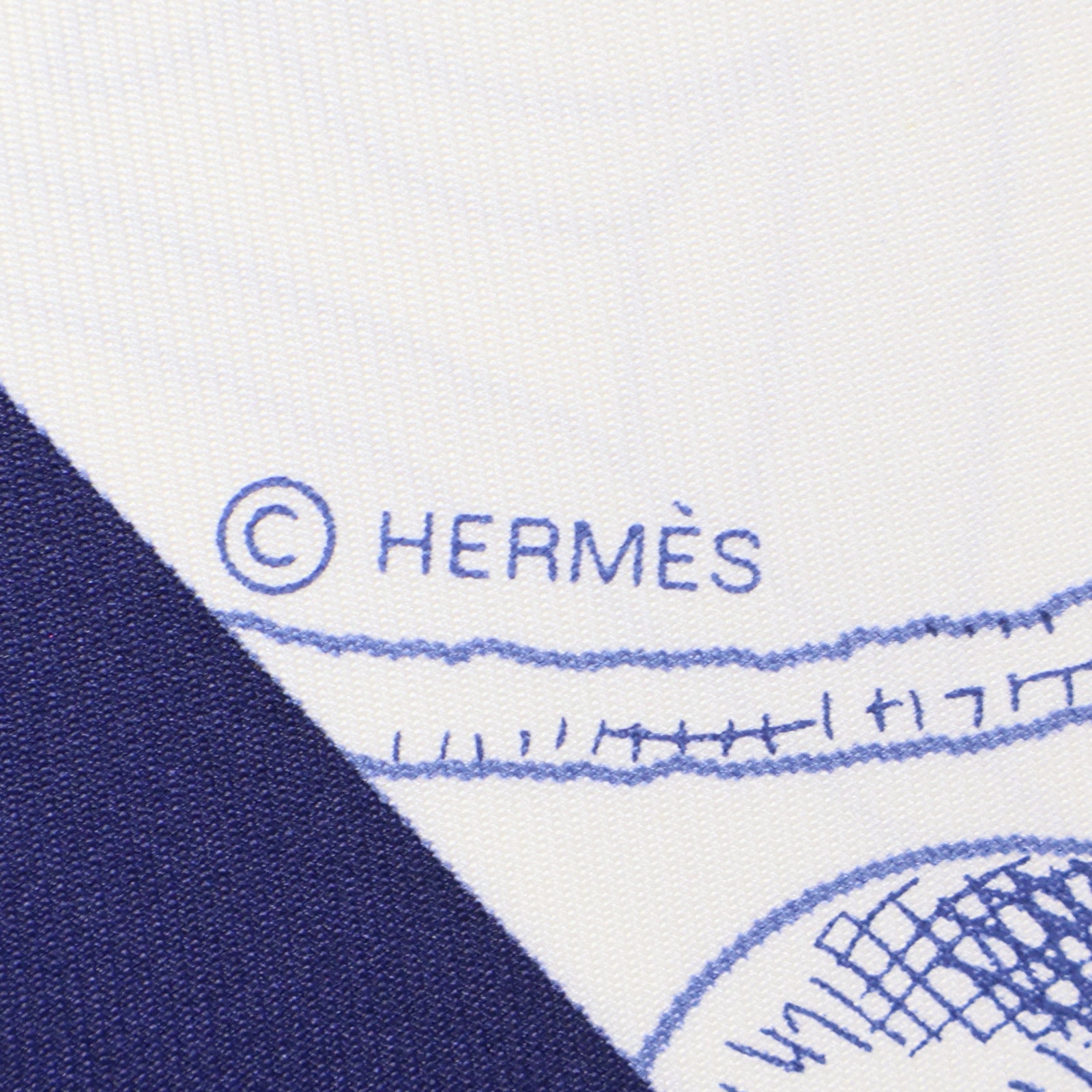 HERMES 絲質Scarf絲巾彩色