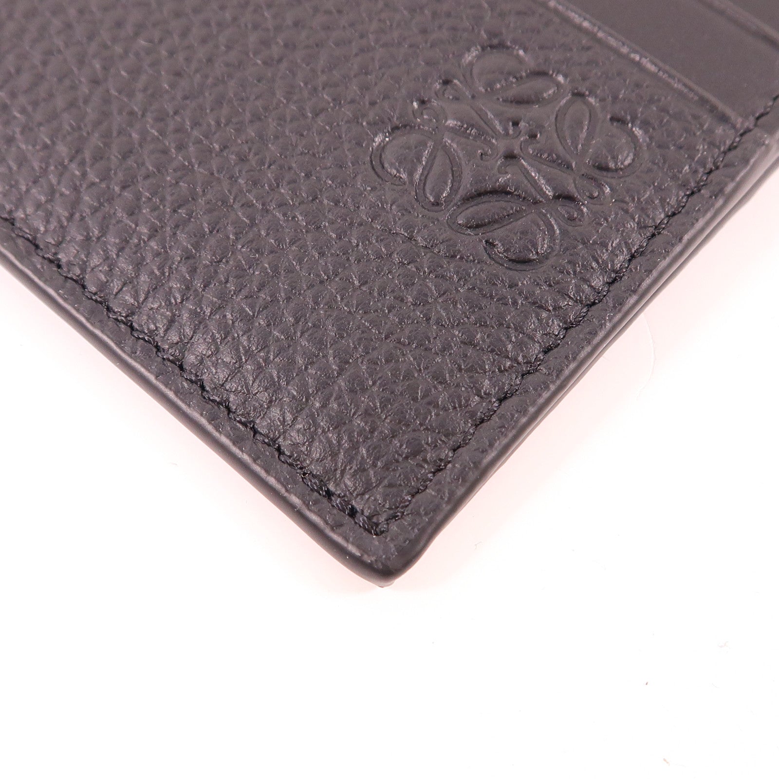 LOEWE 牛皮皮革Open Card Holder卡片套