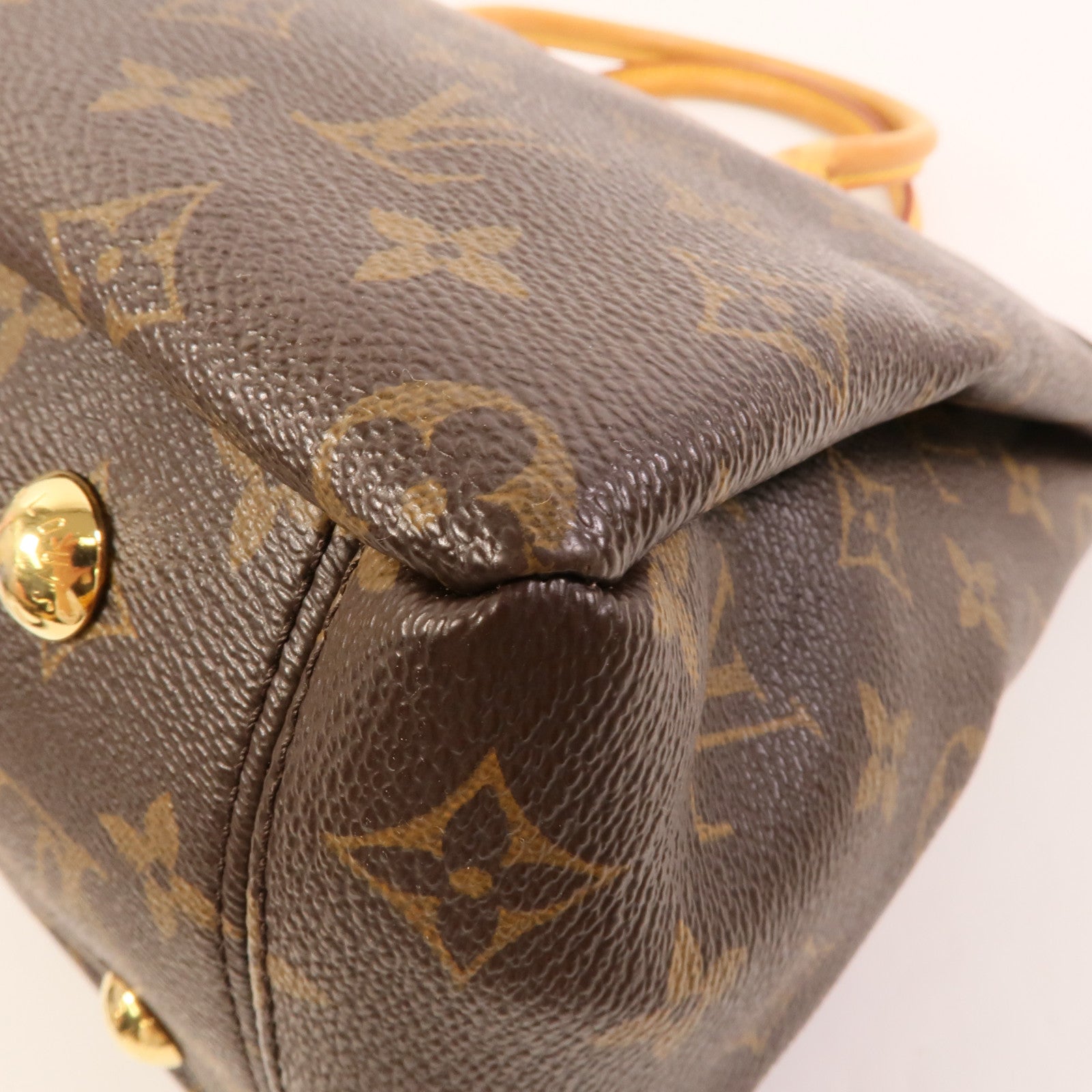 LOUIS VUITTON Monogram Pallas金扣手挽肩背兩用袋
