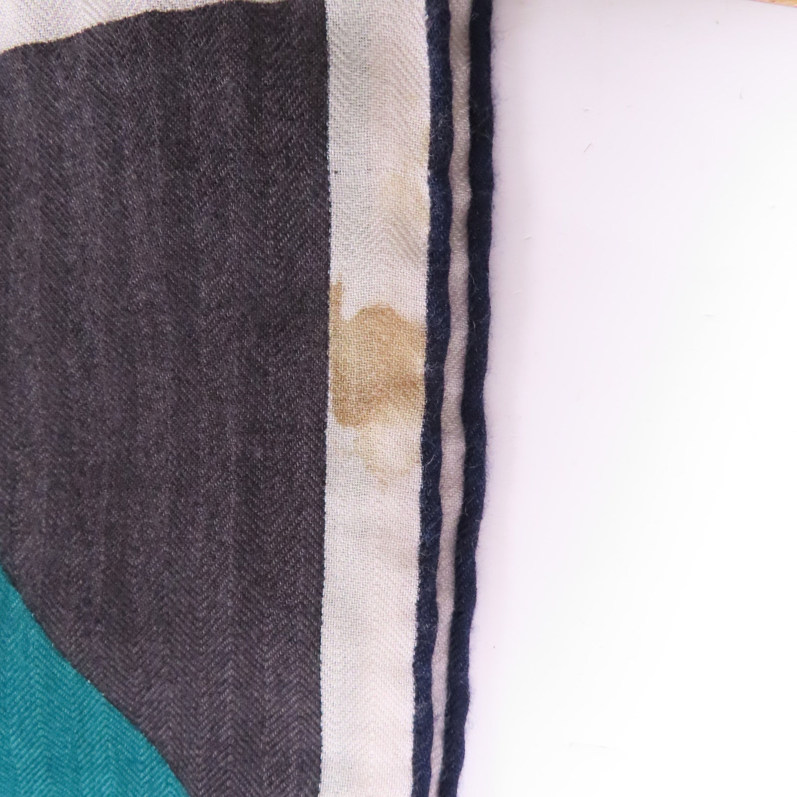 HERMES Cashmere/絲質Scarf圍巾