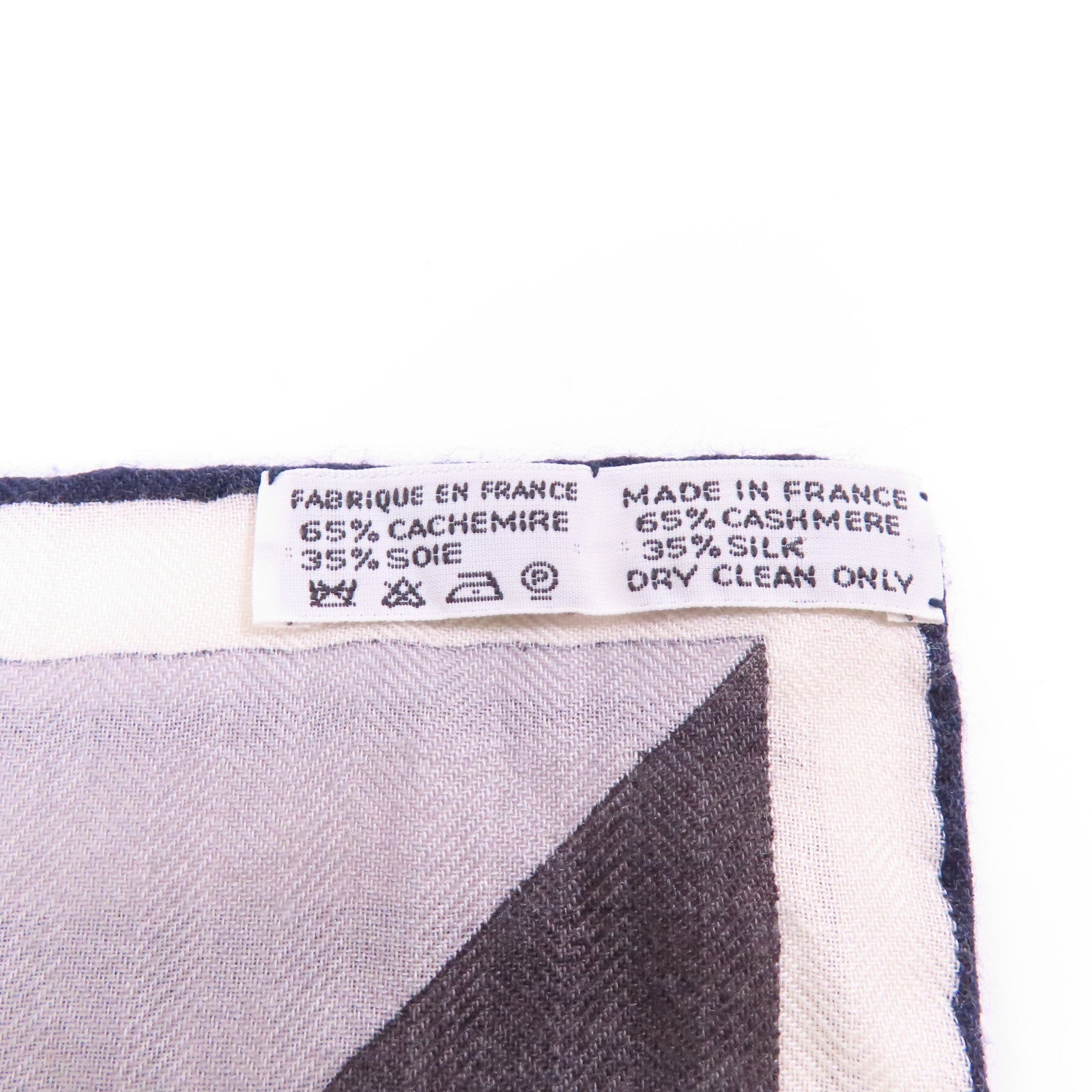 HERMES Cashmere/絲質Scarf圍巾