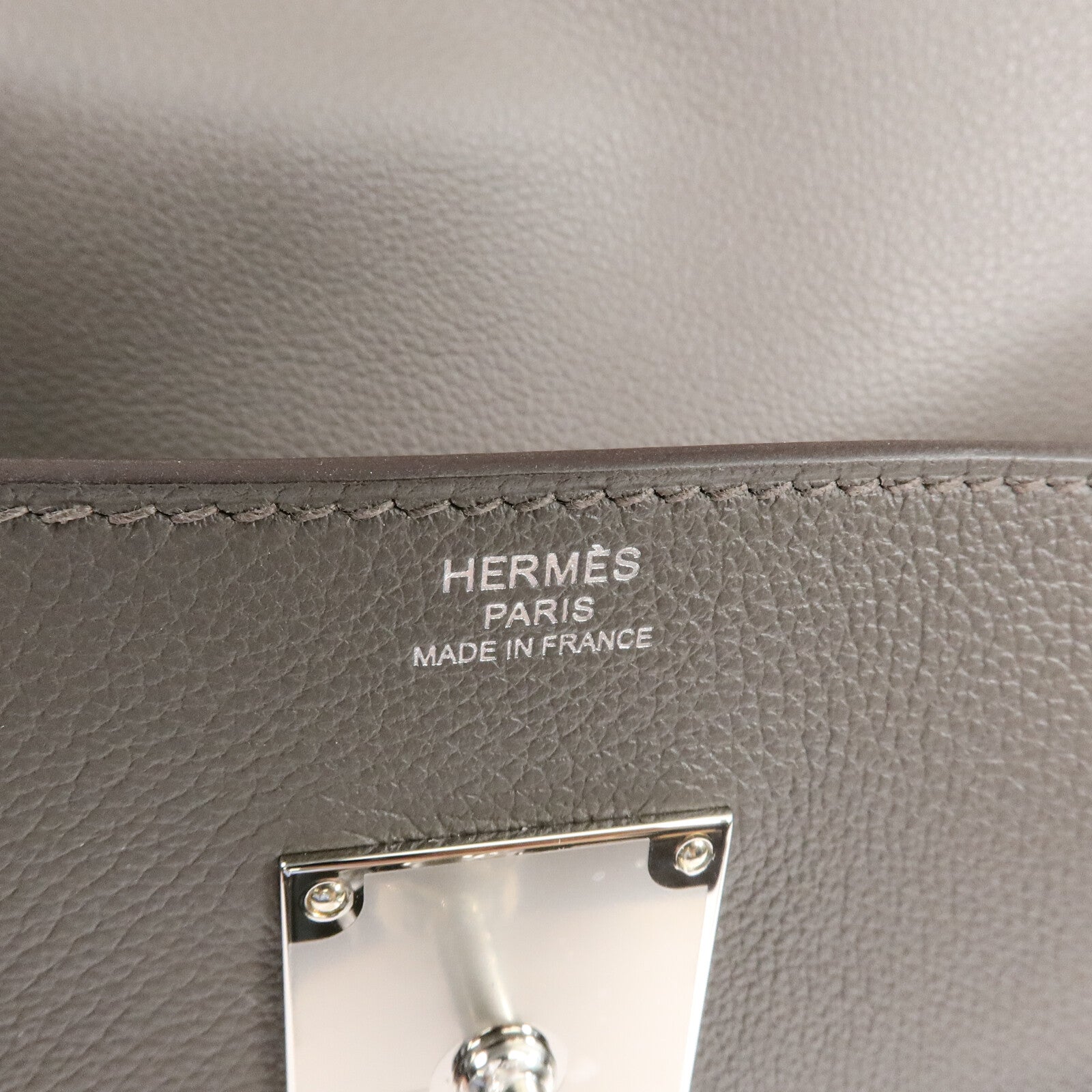 HERMES Evercolor皮革Kelly Messenger PM肩背袋