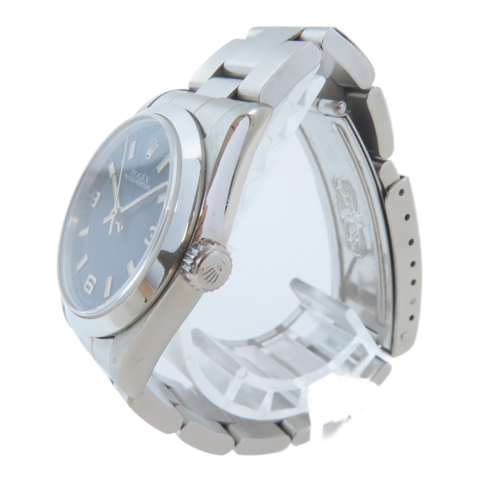 ROLEX Oyster Perpetual 31不鏽鋼手錶自動機芯藍色