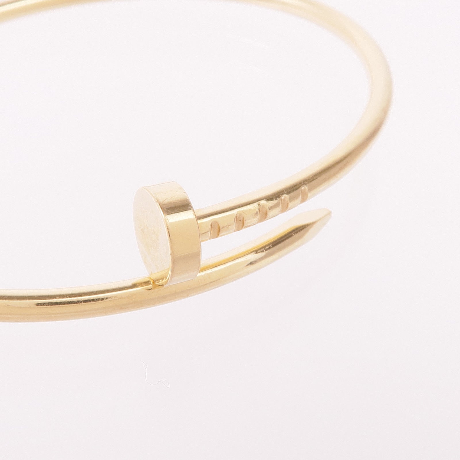 CARTIER 18K黃金Juste Un Clou手鐲Cartier#15