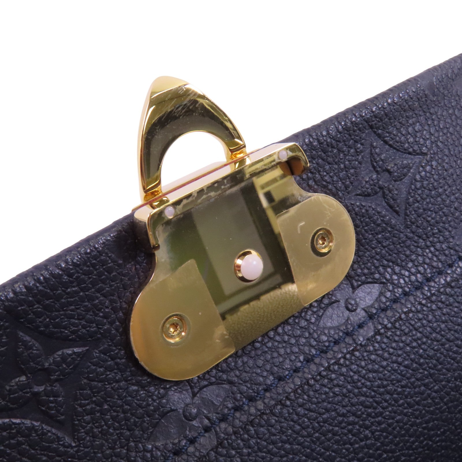 LOUIS VUITTON Monogram Empreinte Vavin PM金扣鏈帶肩背袋