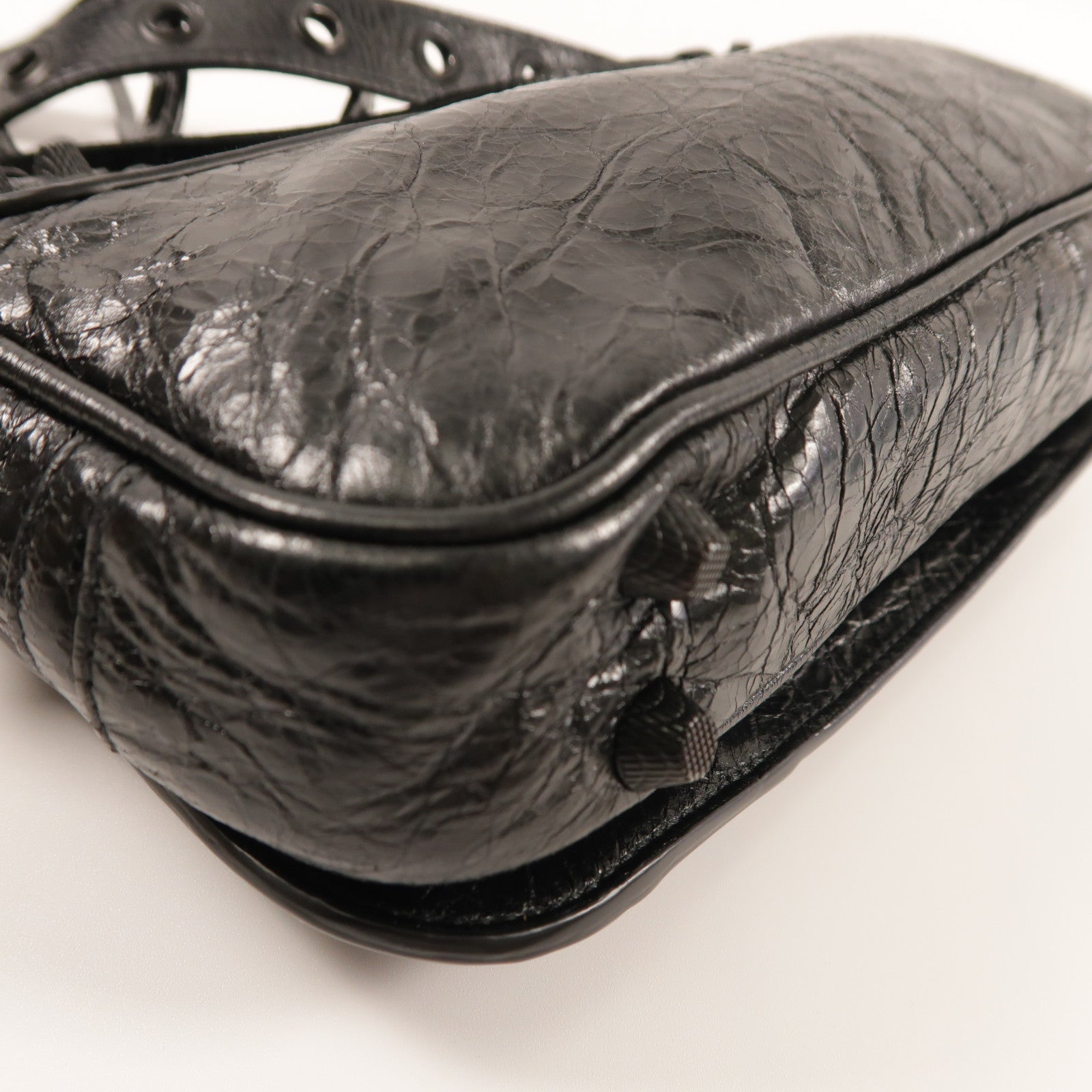 BALENCIAGA 羊皮皮革Le Cagole XS肩背袋