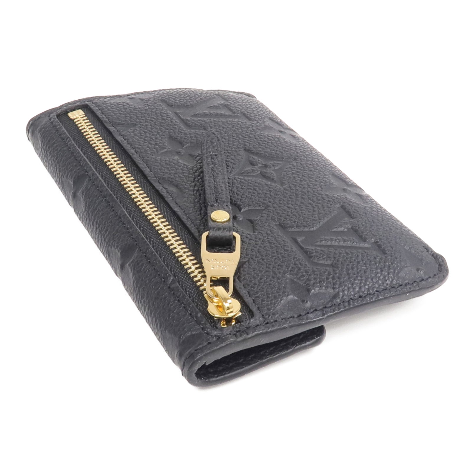LOUIS VUITTON Monogram Empreinte Coin/Card/Key Case金扣零錢包/卡片套/鎖匙包