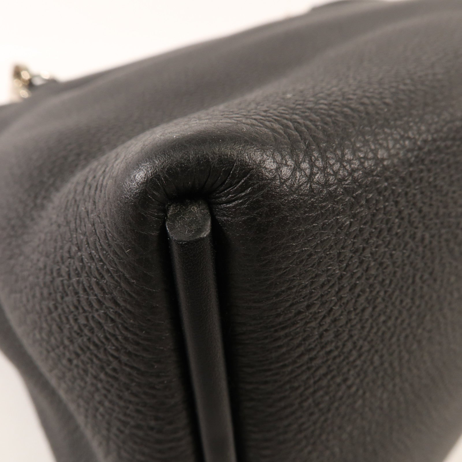 HERMES Togo/Alligator皮革24/24 Touch銀扣手挽肩背兩用袋