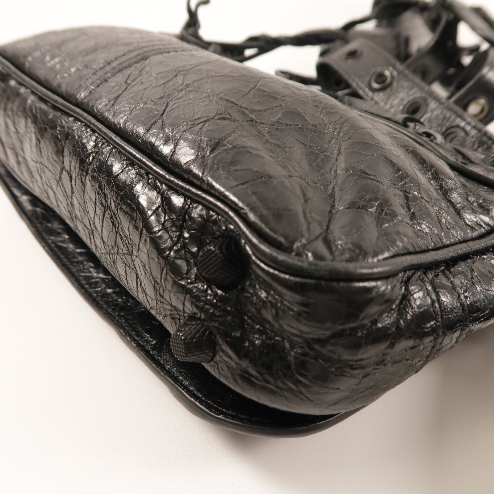 BALENCIAGA 羊皮皮革Le Cagole XS肩背袋