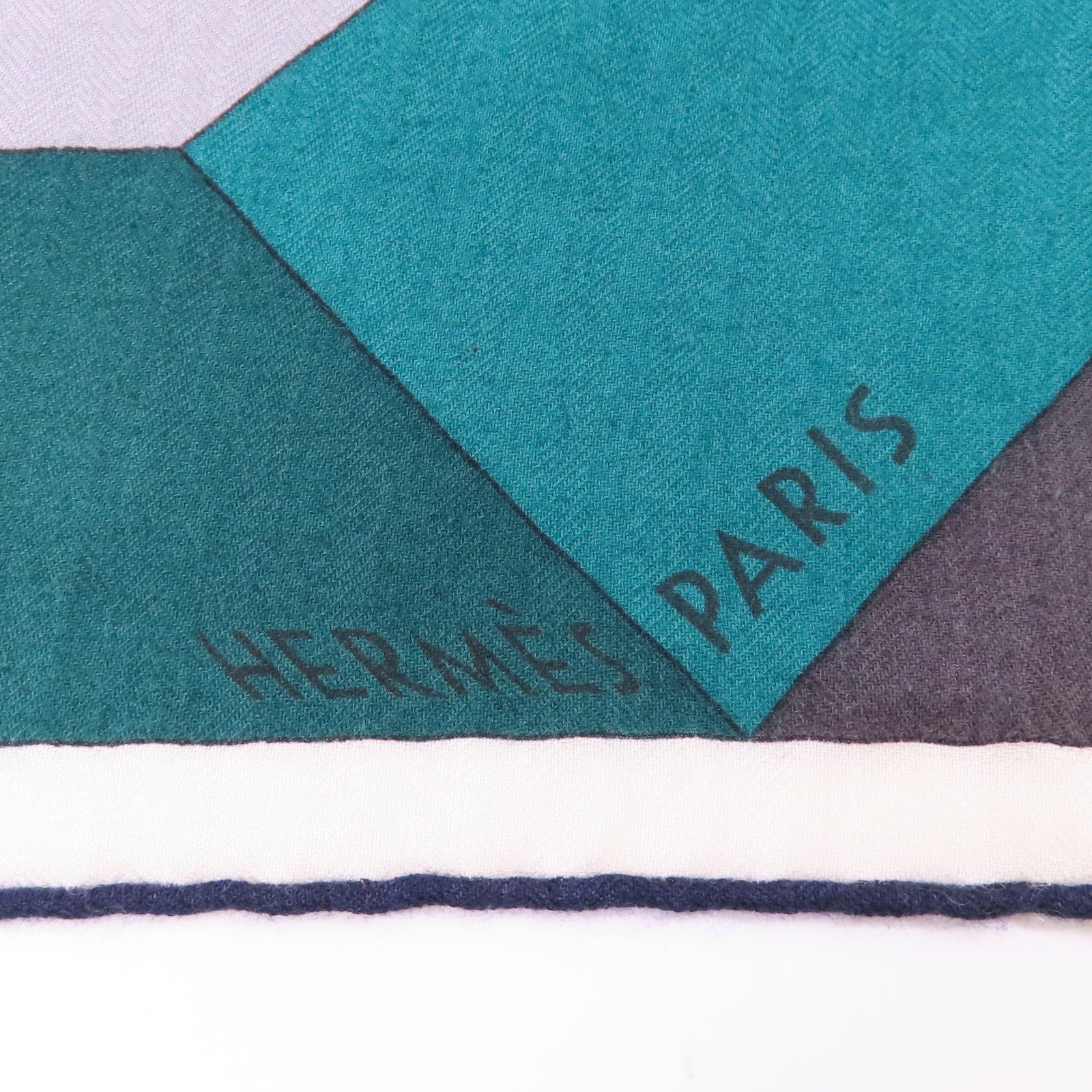 HERMES Cashmere/絲質Scarf圍巾