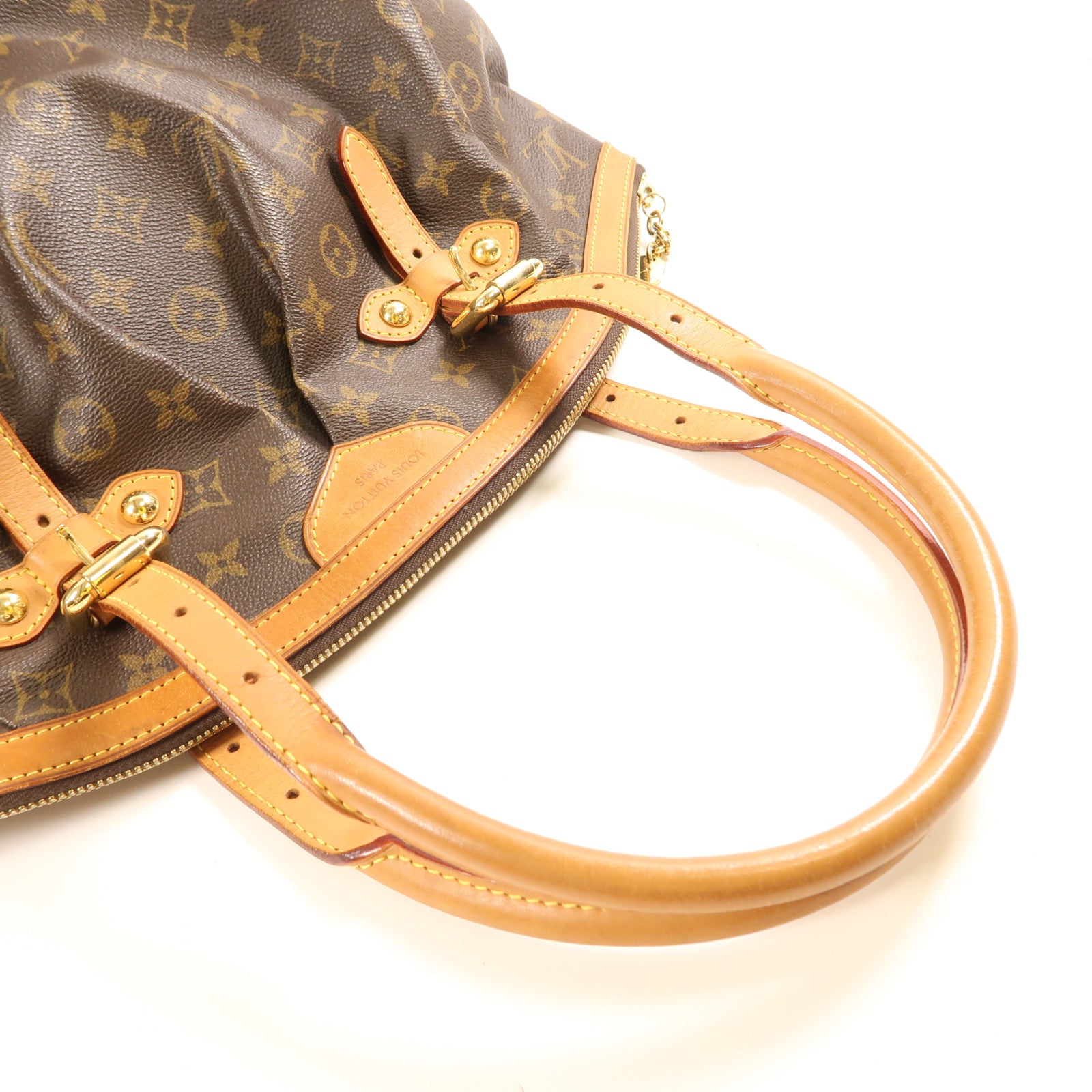 LOUIS VUITTON Monogram Tivoli GM金扣肩背袋