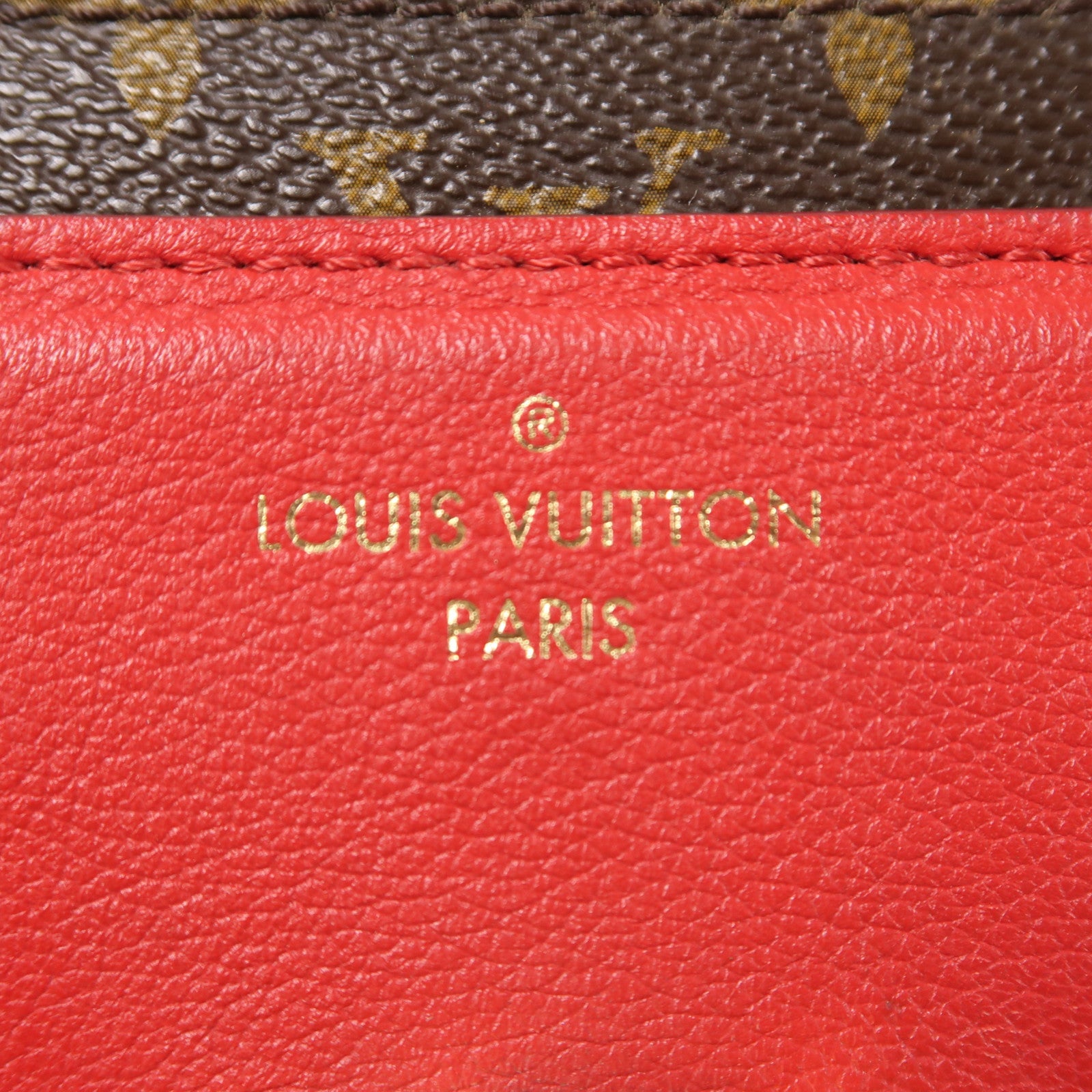 LOUIS VUITTON Monogram Victoire金扣鏈帶肩背袋