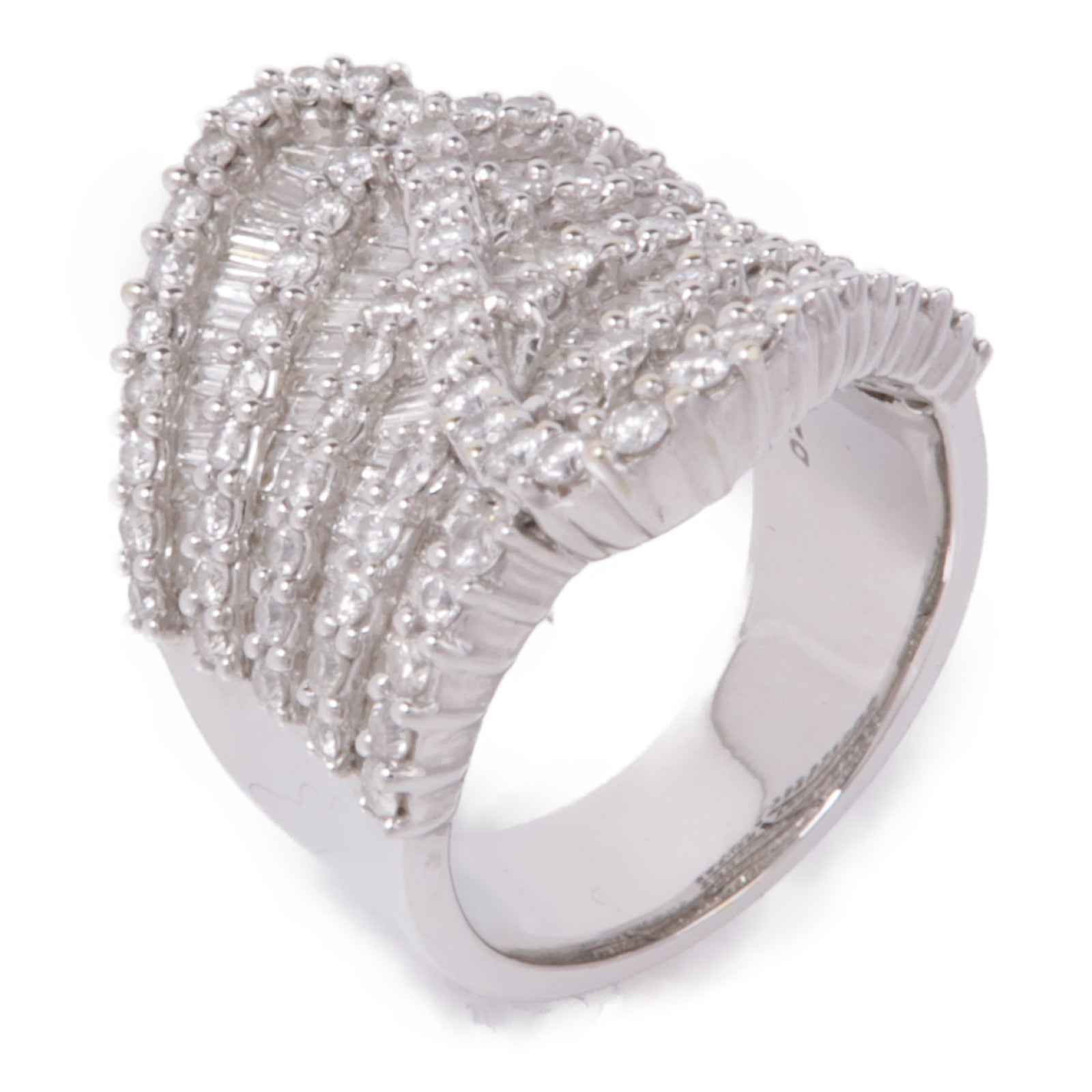 JEWELRY 18K白金Diamond Ring鑽石戒指US#6.25