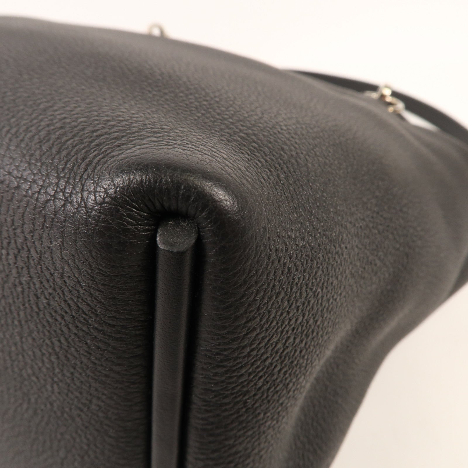 HERMES Togo/Alligator皮革24/24 Touch銀扣手挽肩背兩用袋