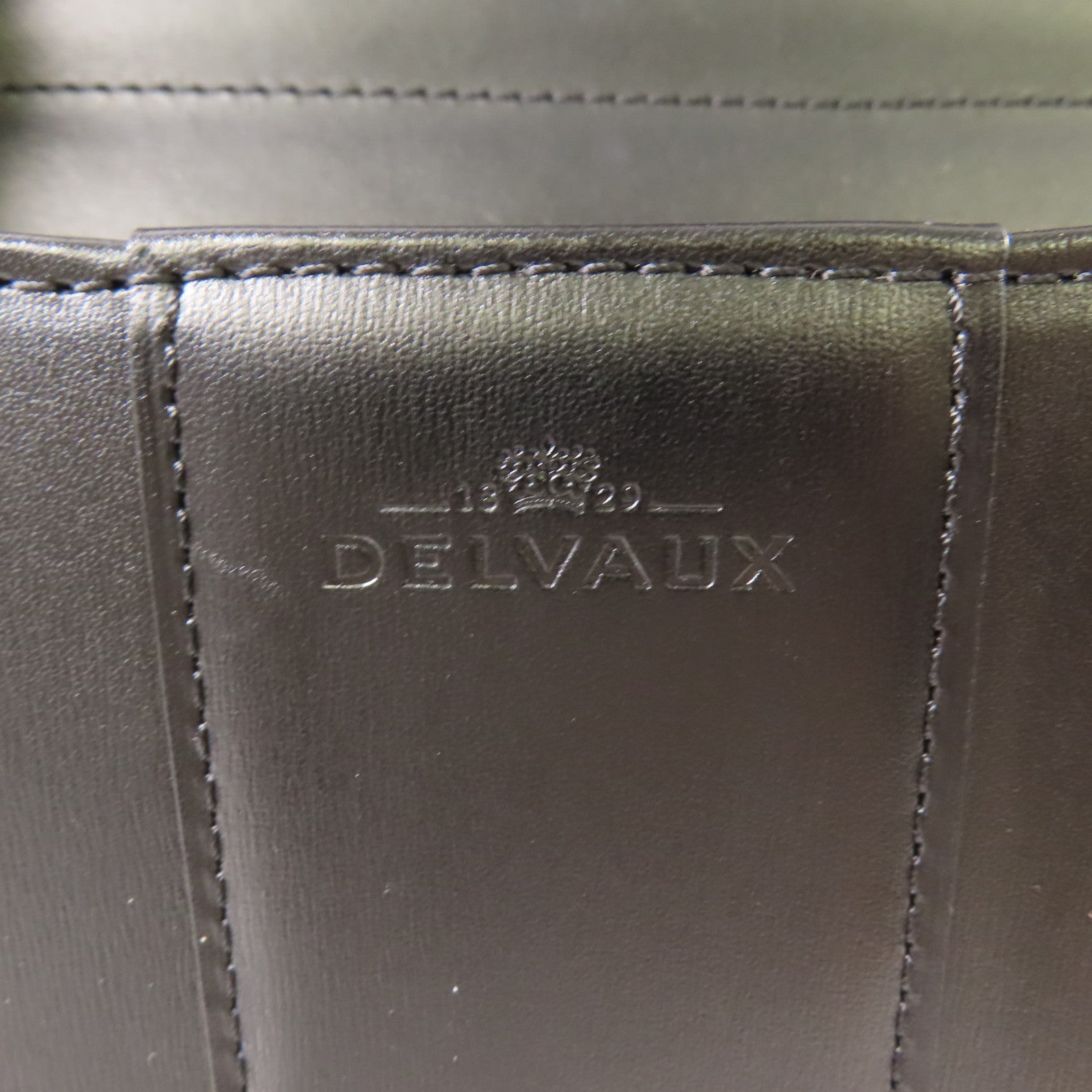 Delvaux 牛皮皮革L'Humour MM手挽肩背兩用袋